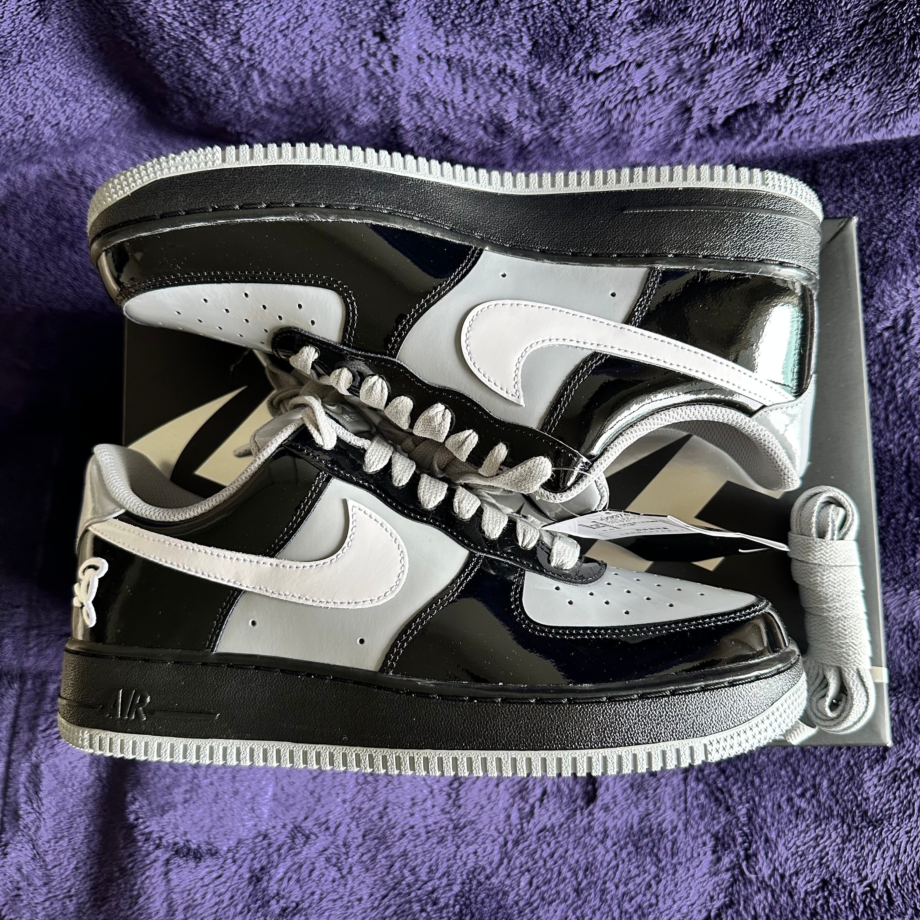 Central Cee × Nike Air Force 1 Low "Black/Light Smoke Grey"