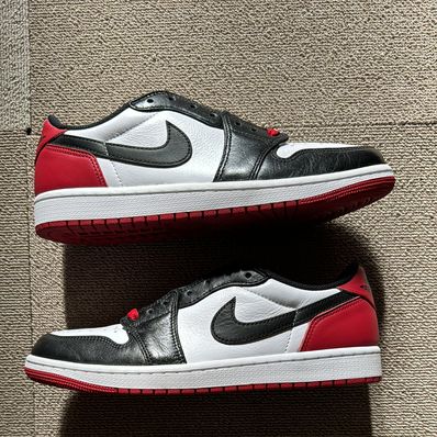 Nike Air Jordan 1 Retro Low OG "Black Toe"