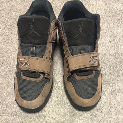 Travis Scott × Nike Jordan Jumpman Jack TR CJ1 T-Rexx "Black and Dark Mocha"