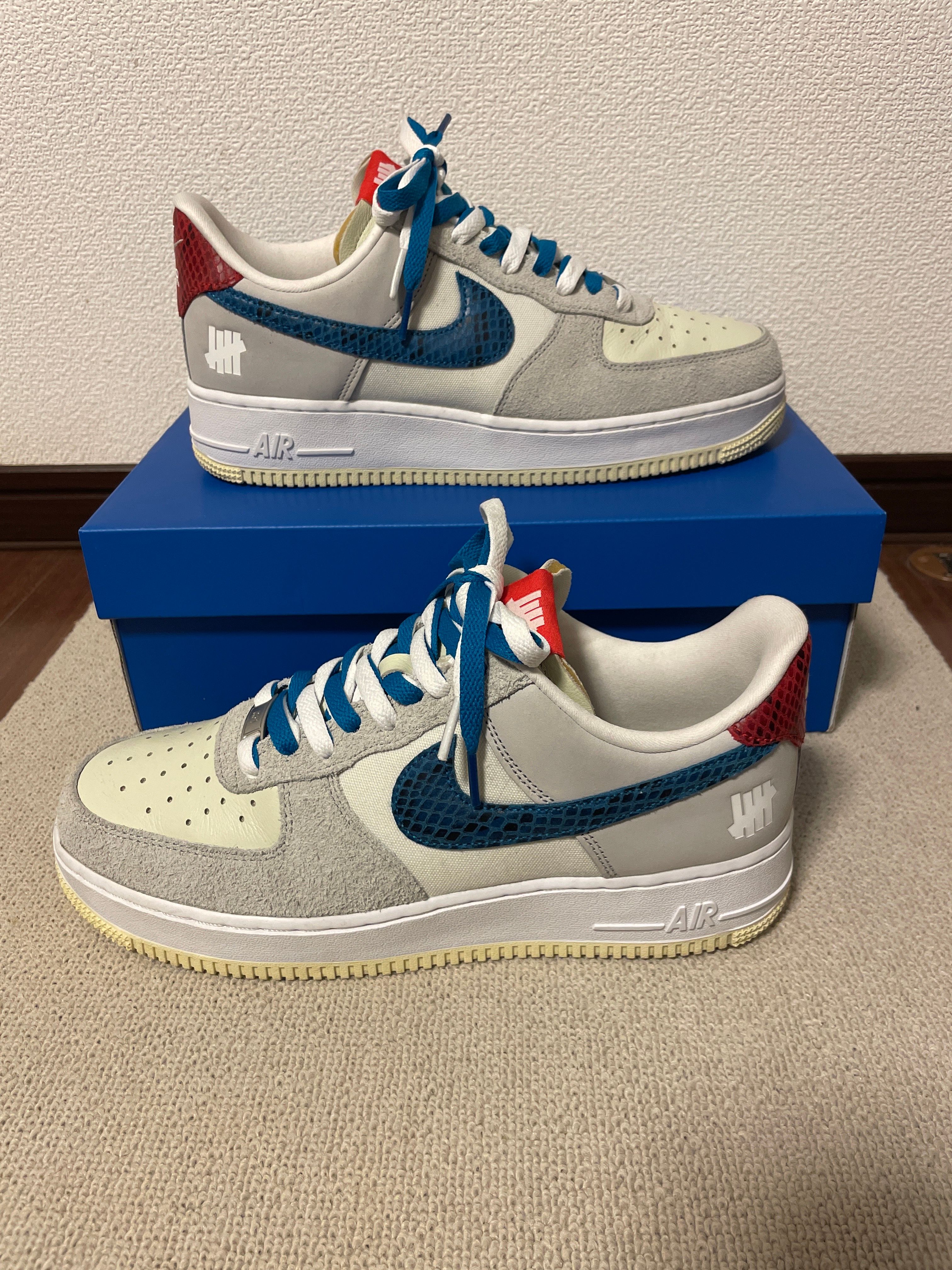 UNDEFEATED × Nike Air Force 1 Low "White"