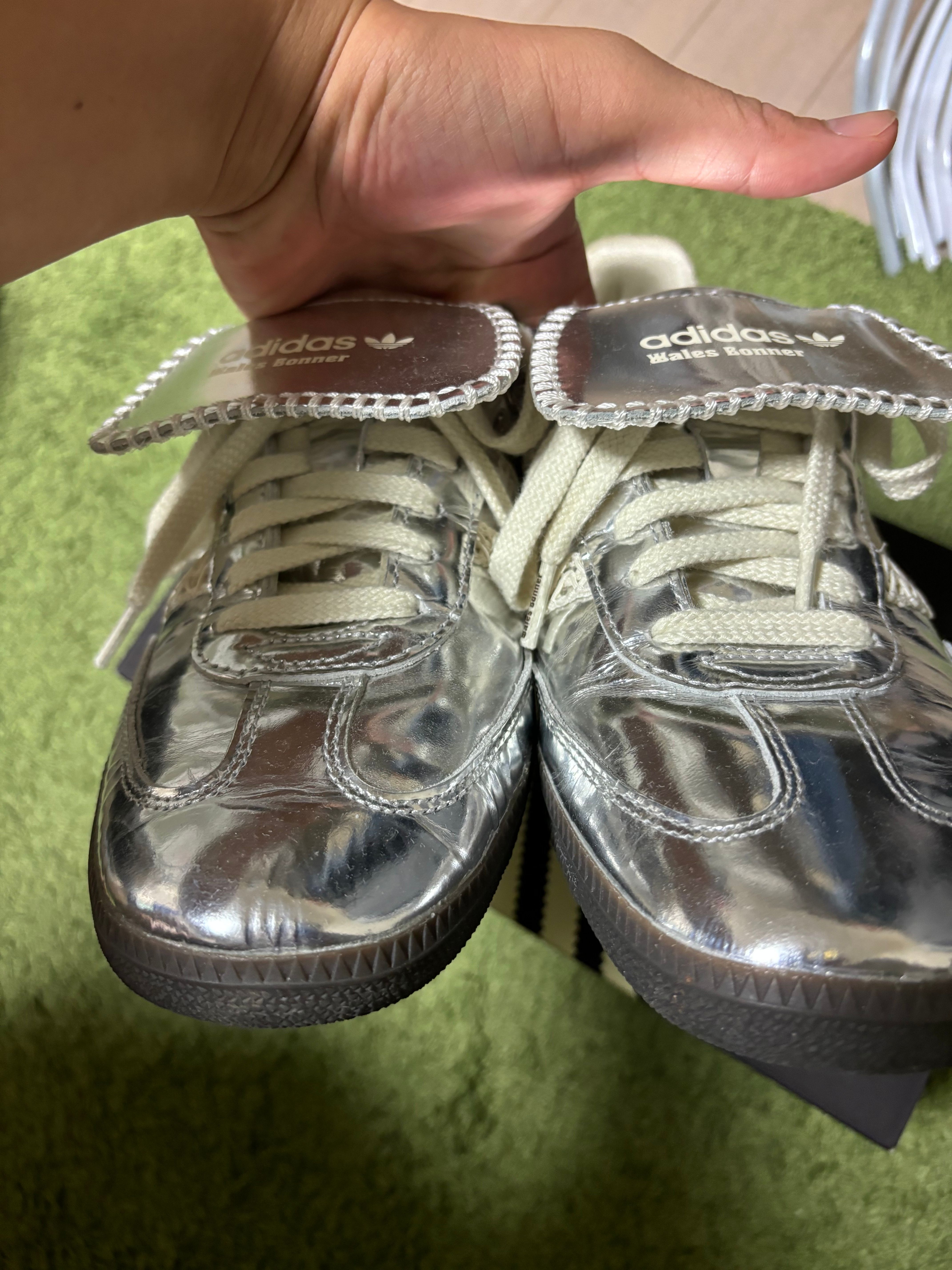 Wales Bonner × adidas Samba "Silver"
