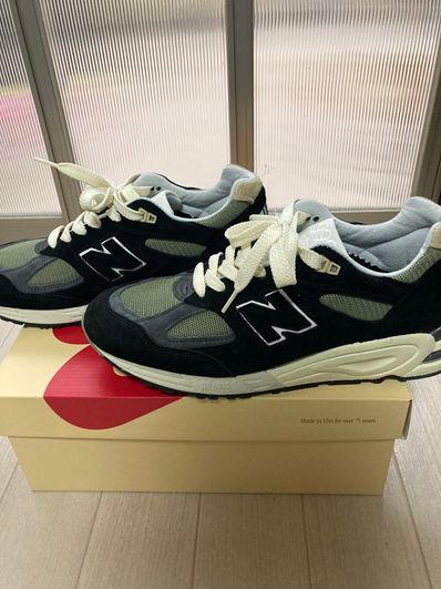 New Balance 990V2 "Black/True Camo"