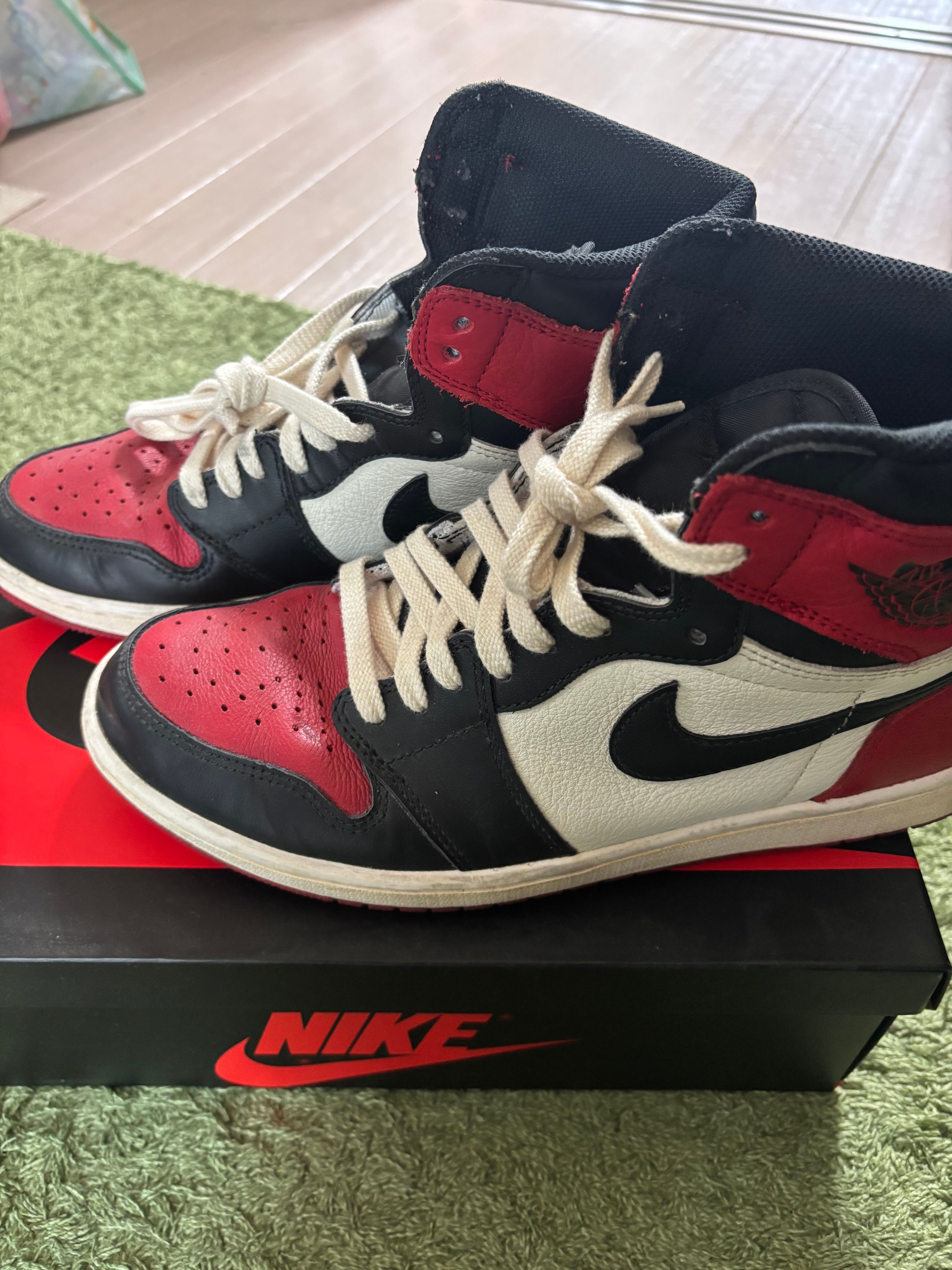 Nike Air Jordan 1 Retro High OG "Bred Toe"