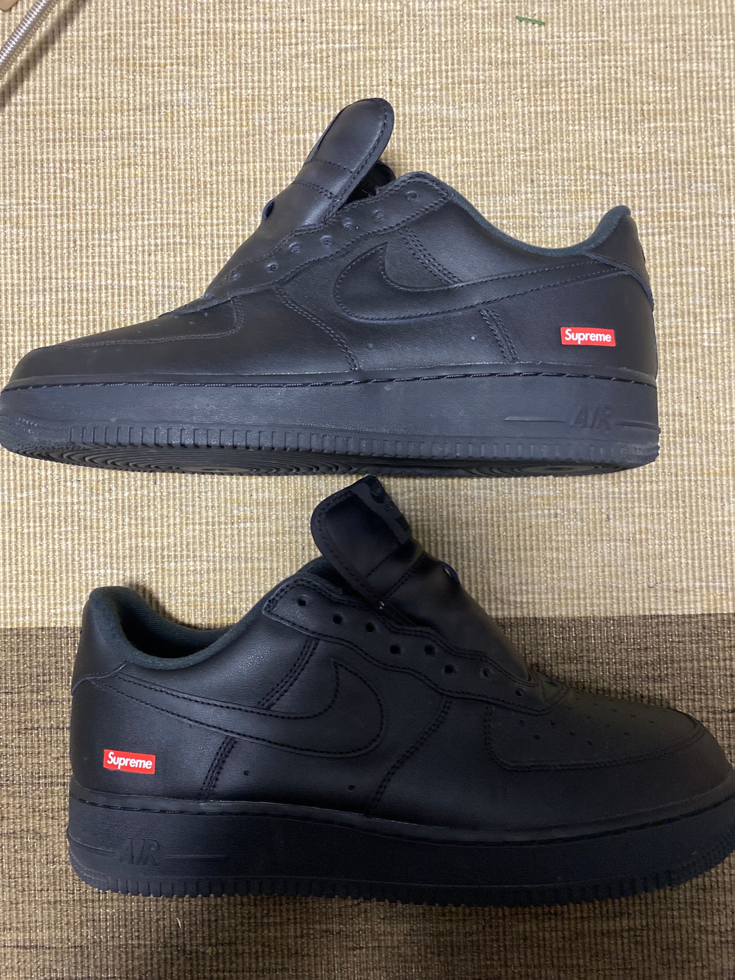 Supreme × Nike Air Force 1 Low "Black"
