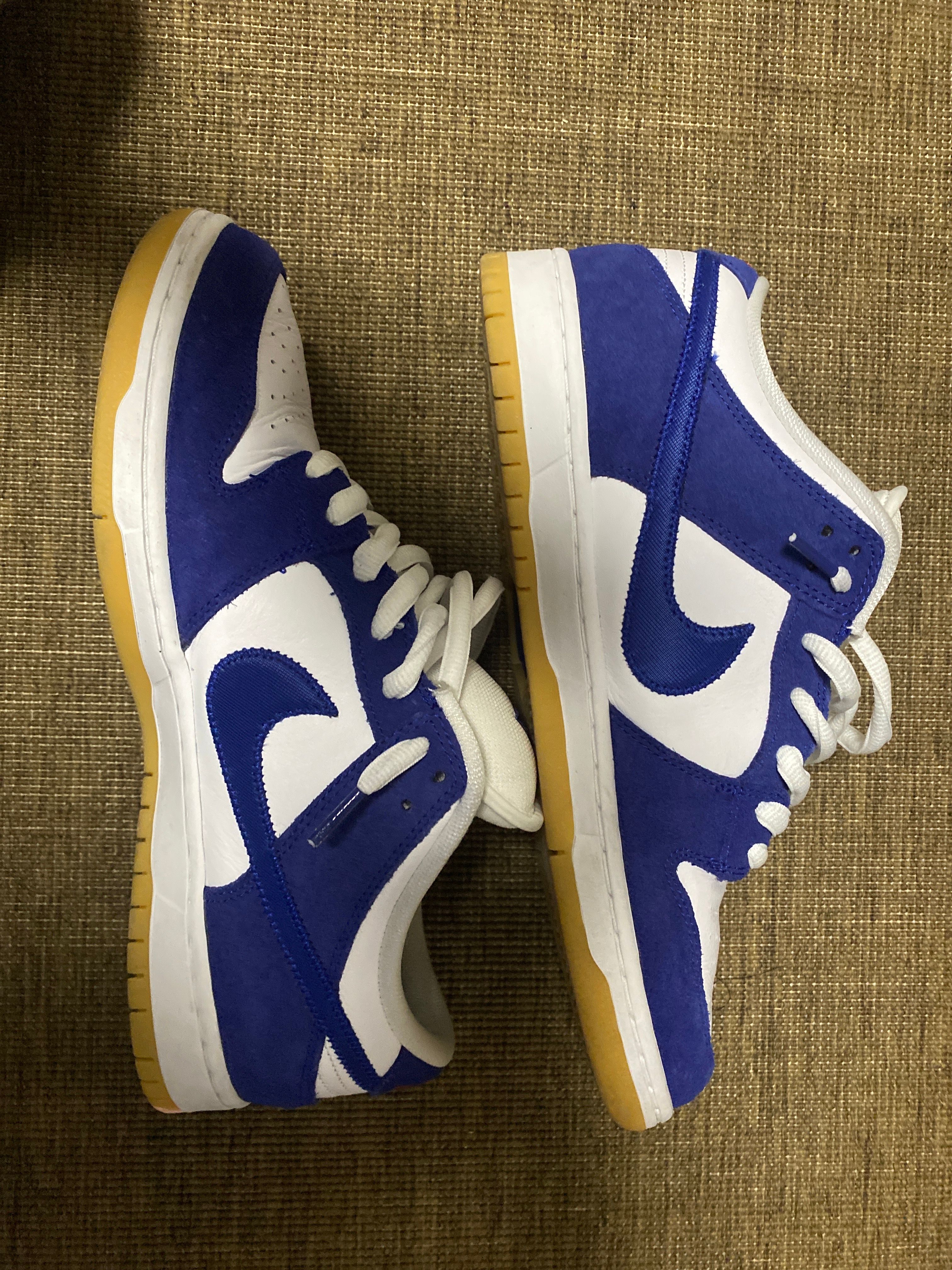 Nike SB Dunk Low "Los Angeles Dodgers/Deep Royal Blue"
