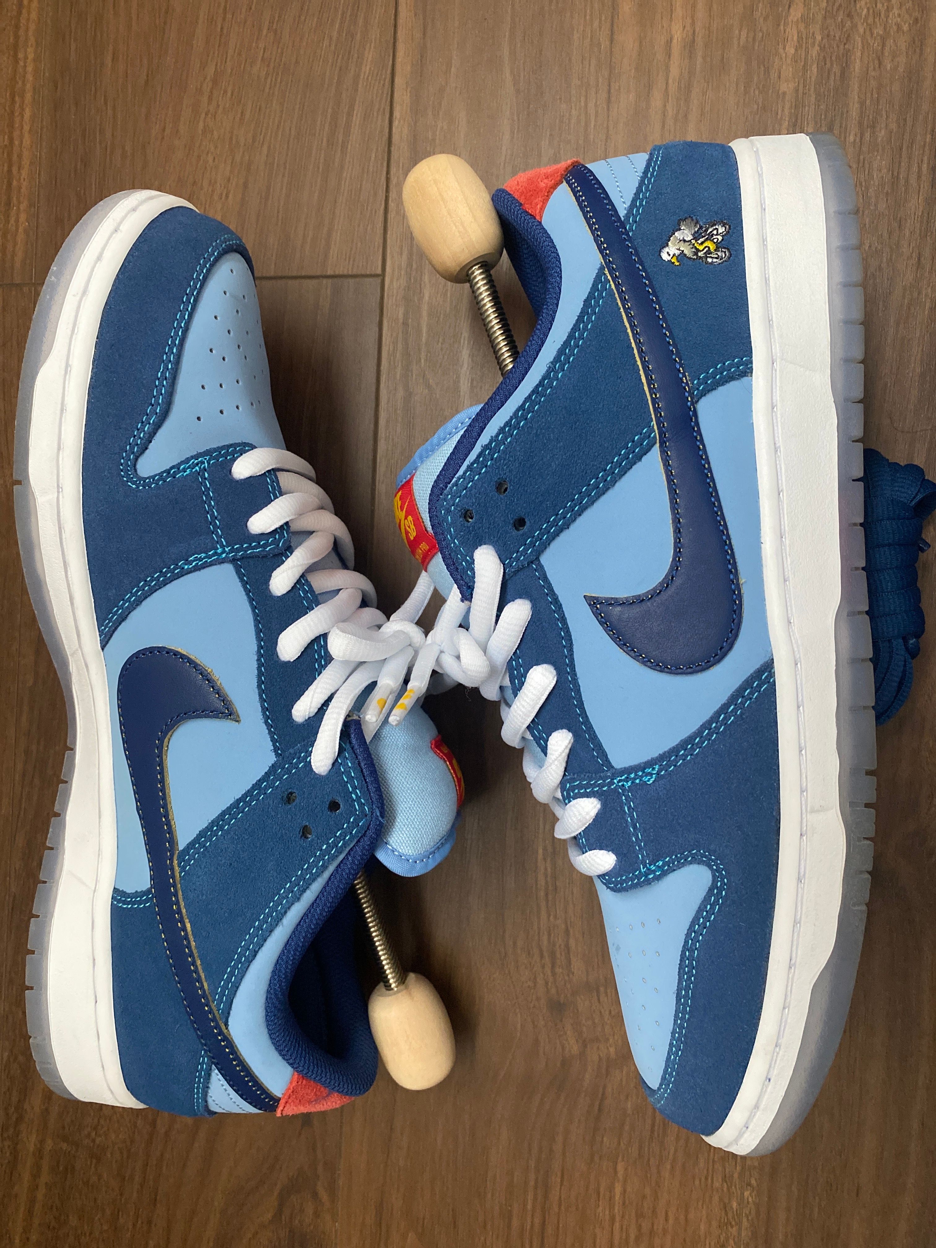 Why So Sad? × Nike SB Dunk Low "Coastal Blue/Speed Yellow-University Red"