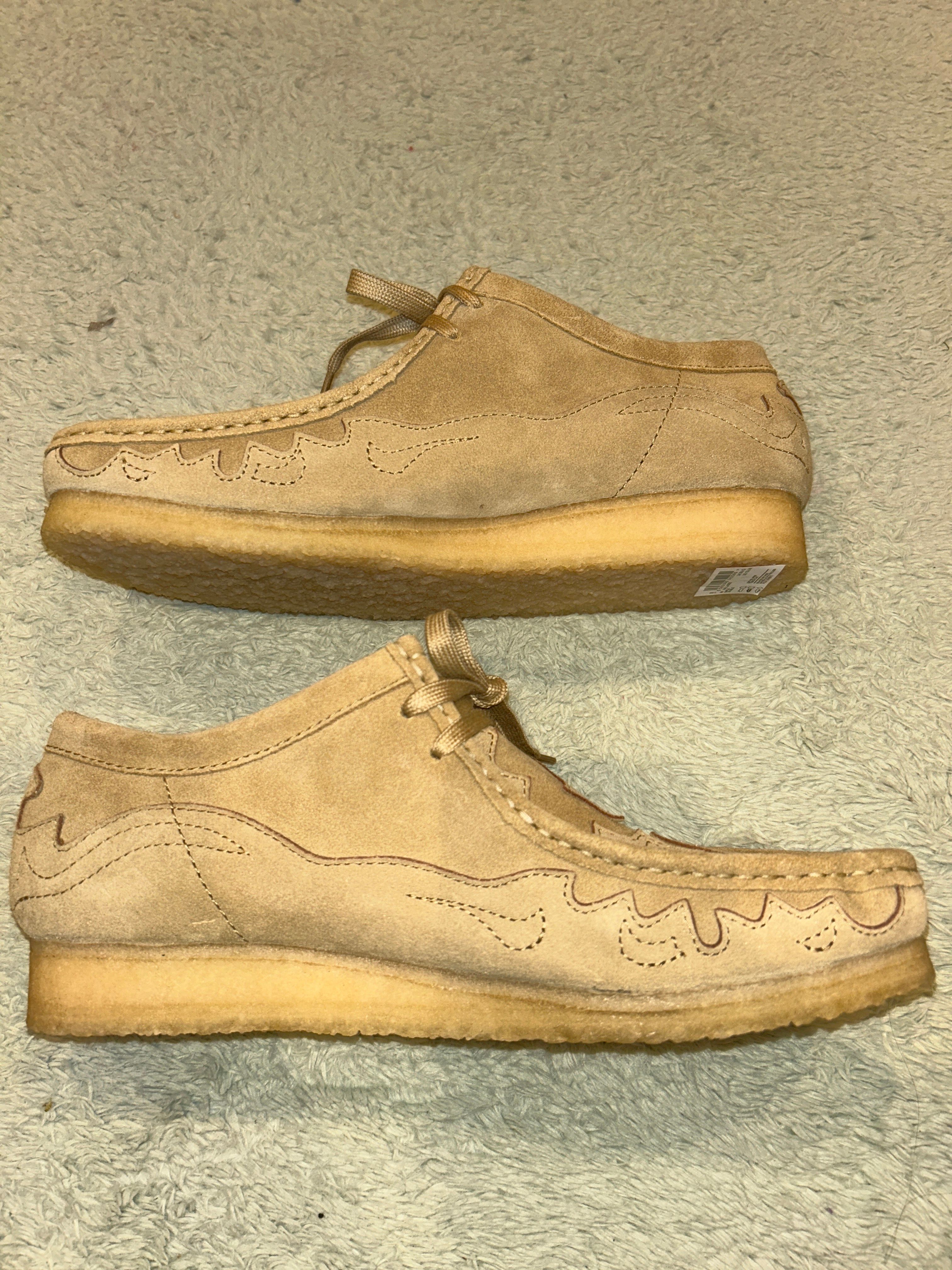 Supreme × Clarks Wallabee "Maple"