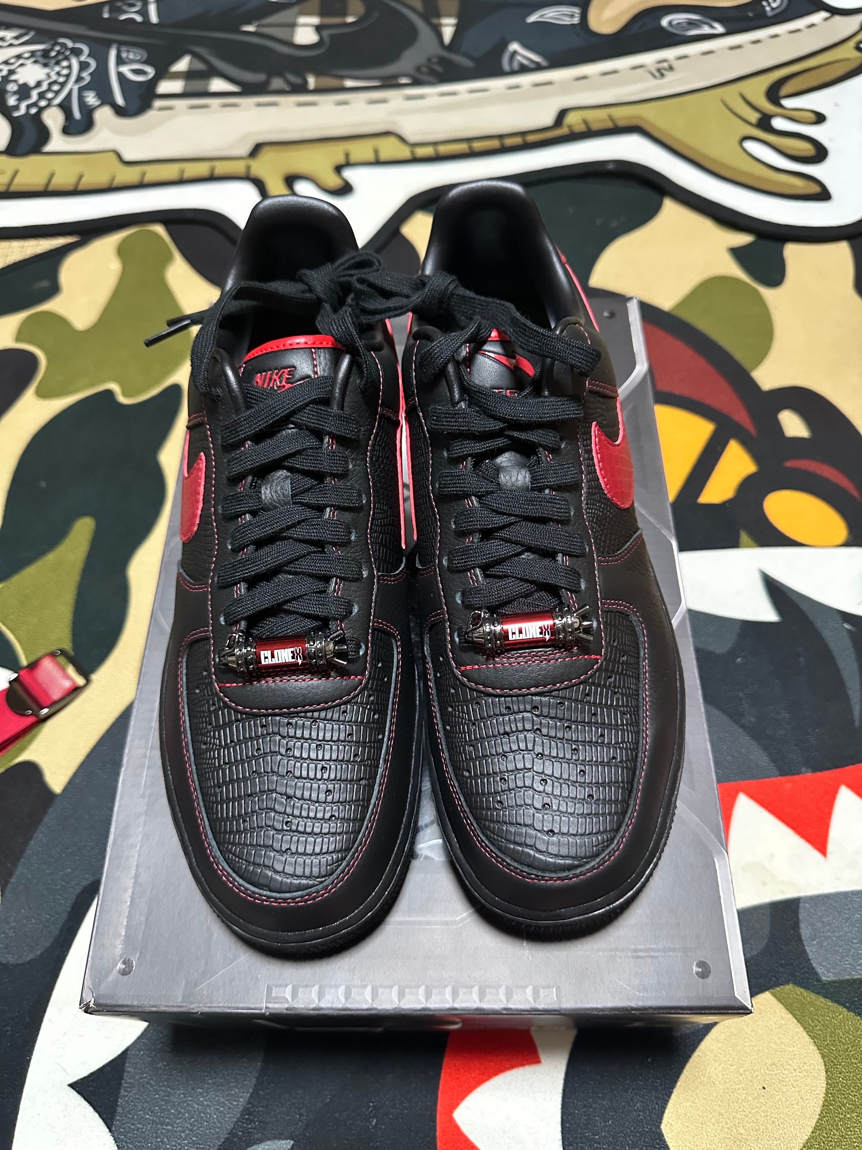RTFKT × Nike Air Force 1 "Demon"