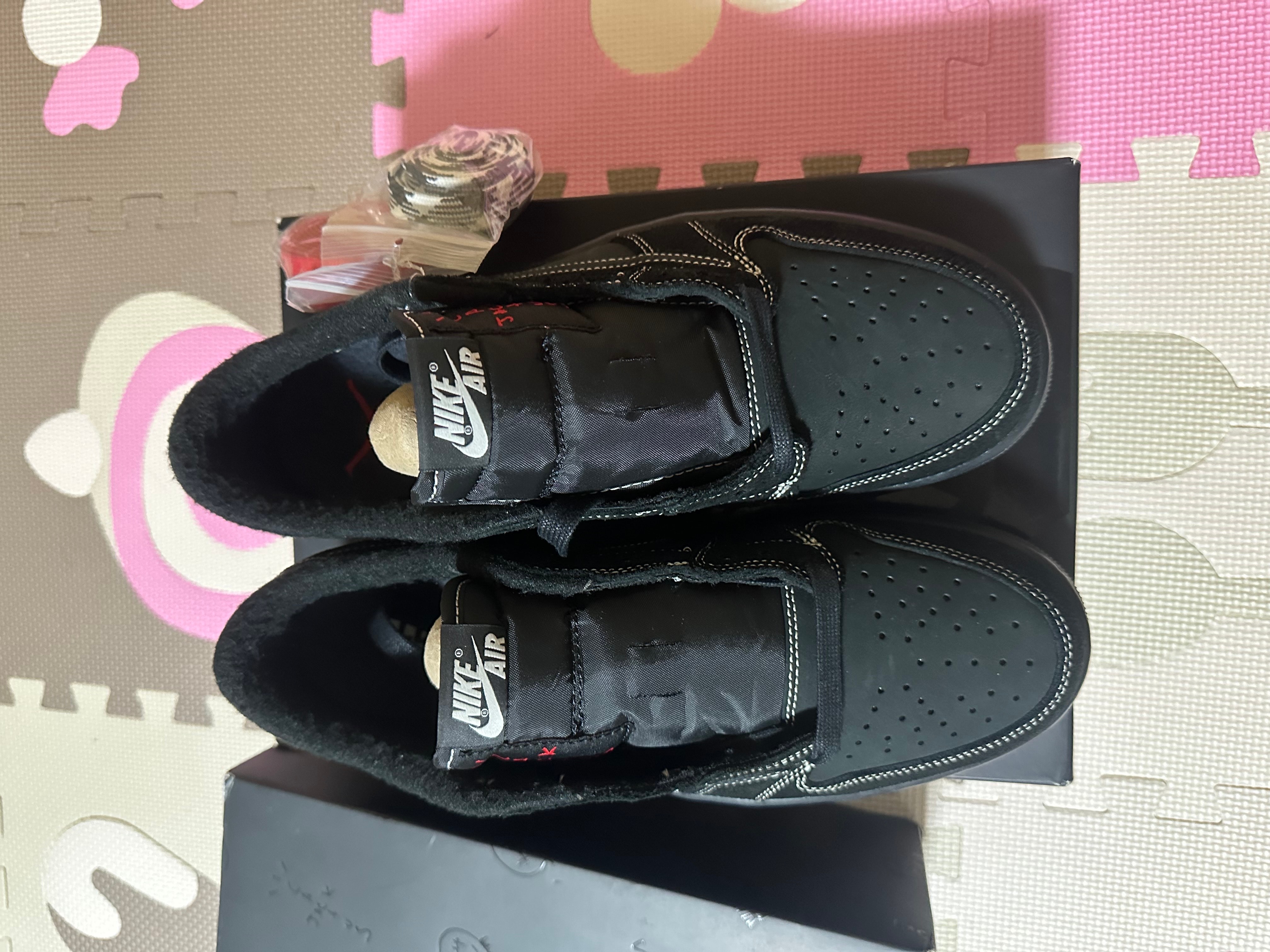 Travis Scott × Nike Air Jordan 1 Low OG SP "Black Phantom"