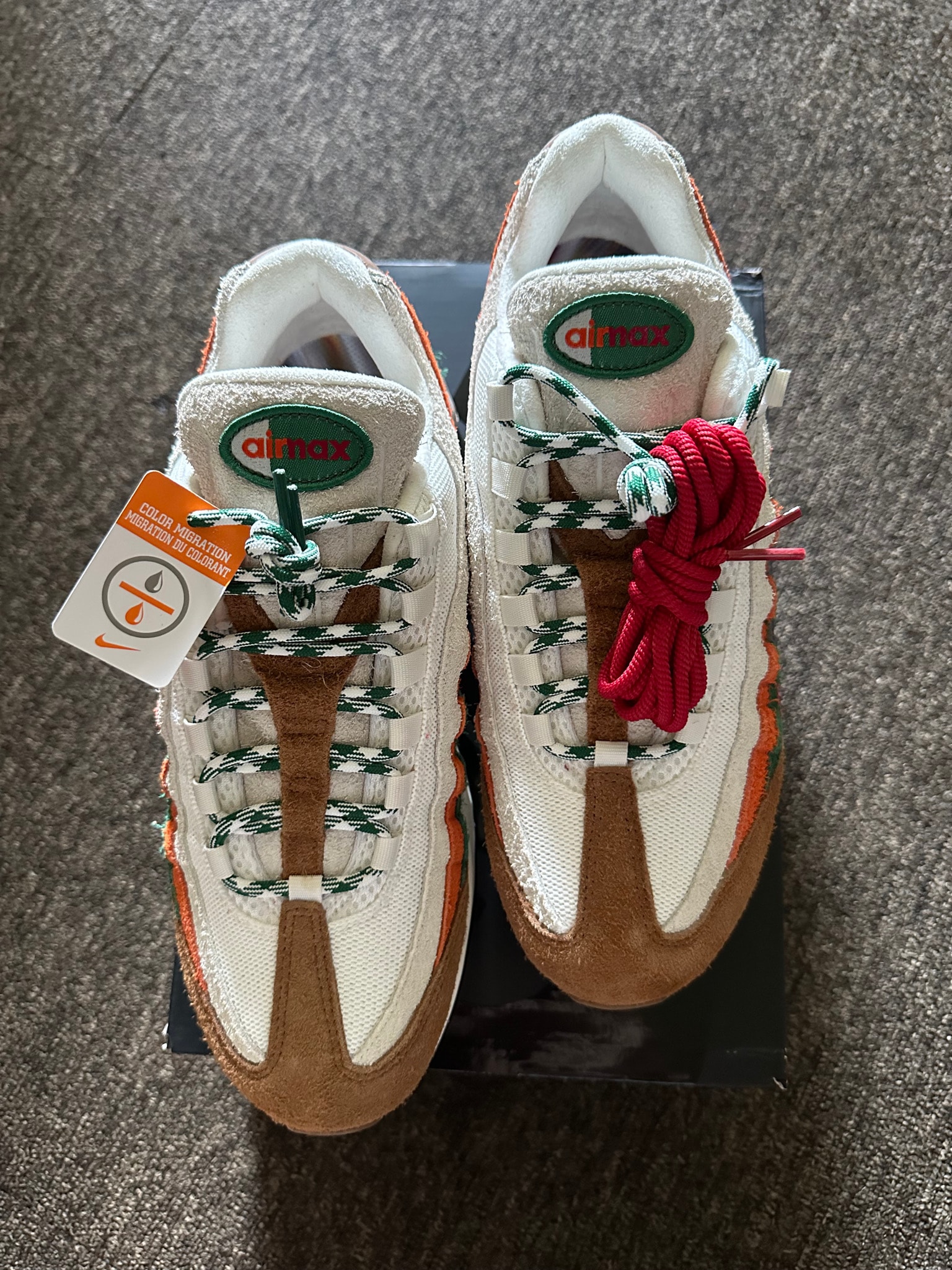 Nike Air Max 95 OG Big Bubble "Sport Green/Safety Orange"