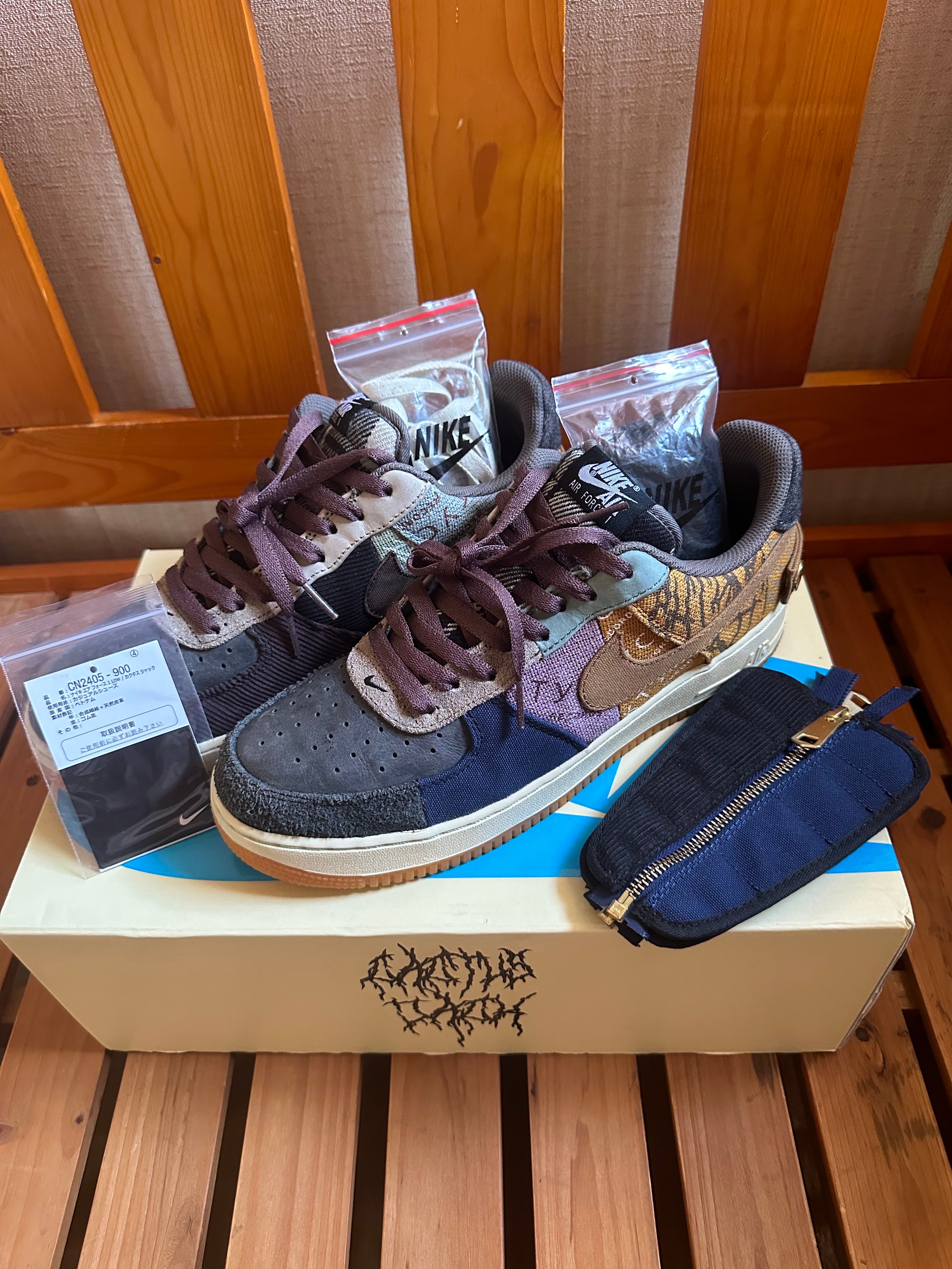 Travis Scott × Nike Air Force 1 Low Cactus Jack "Multi Color"