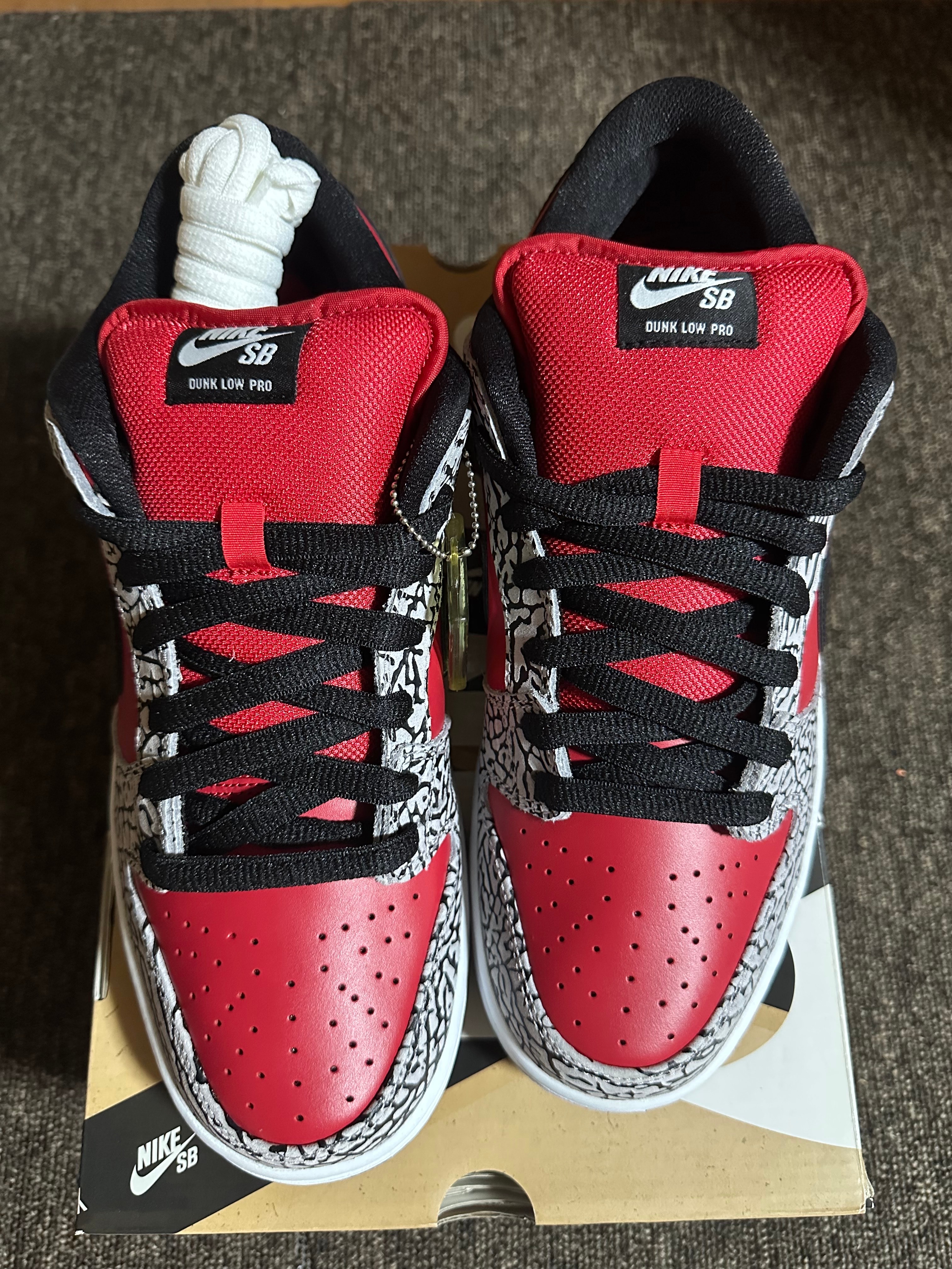 Supreme × Nike SB Dunk Low "Red Cement"(2012)