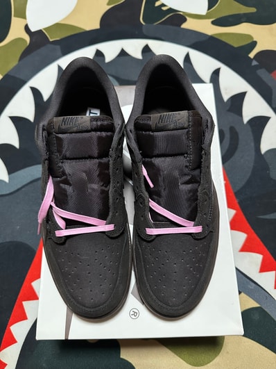 Travis Scott × Nike Air Jordan 1 Low OG SP "Velvet Brown and Dark Mocha"