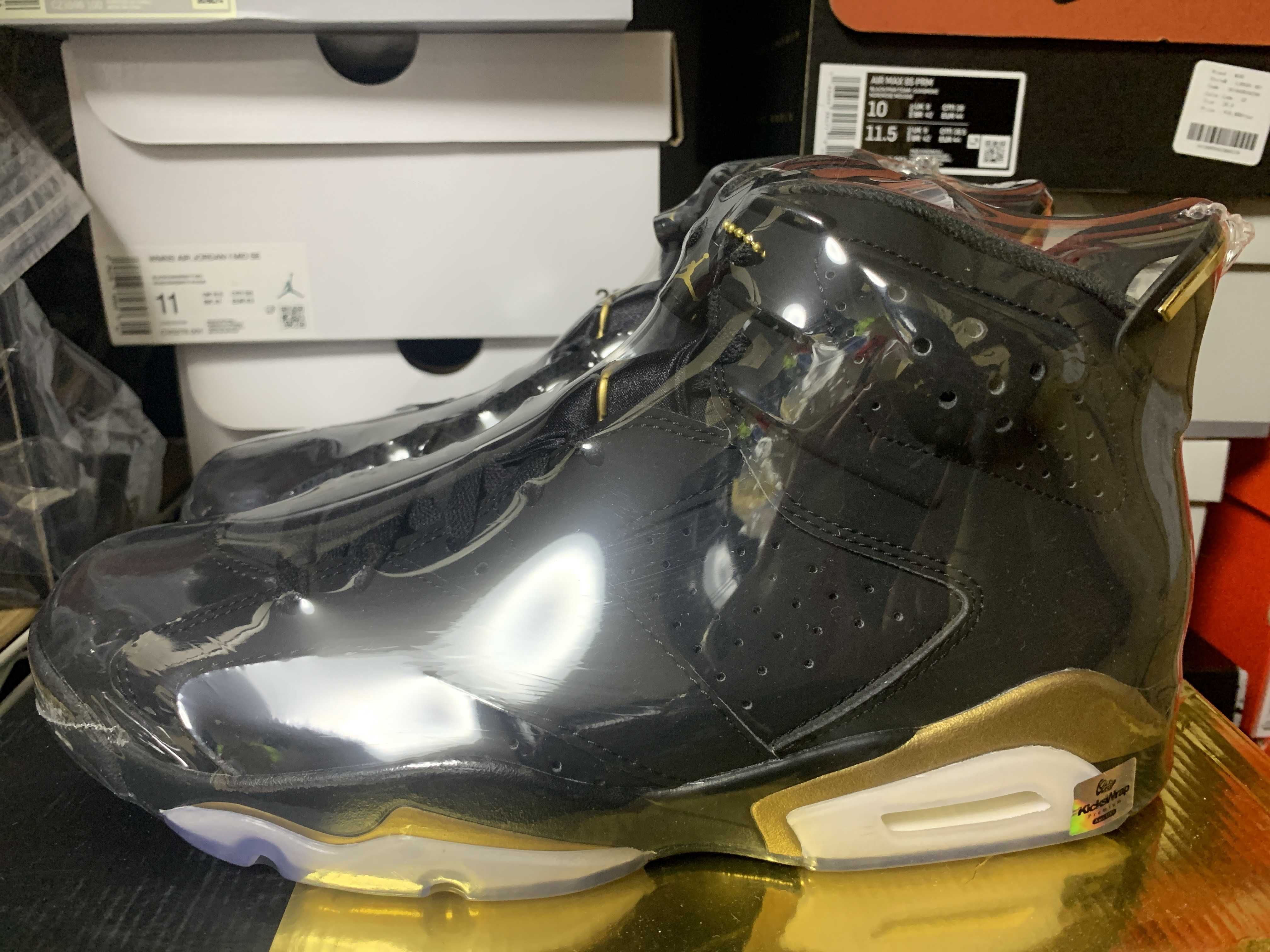 Nike Air Jordan 6 DMP "Black/Metallic Gold" (2020)