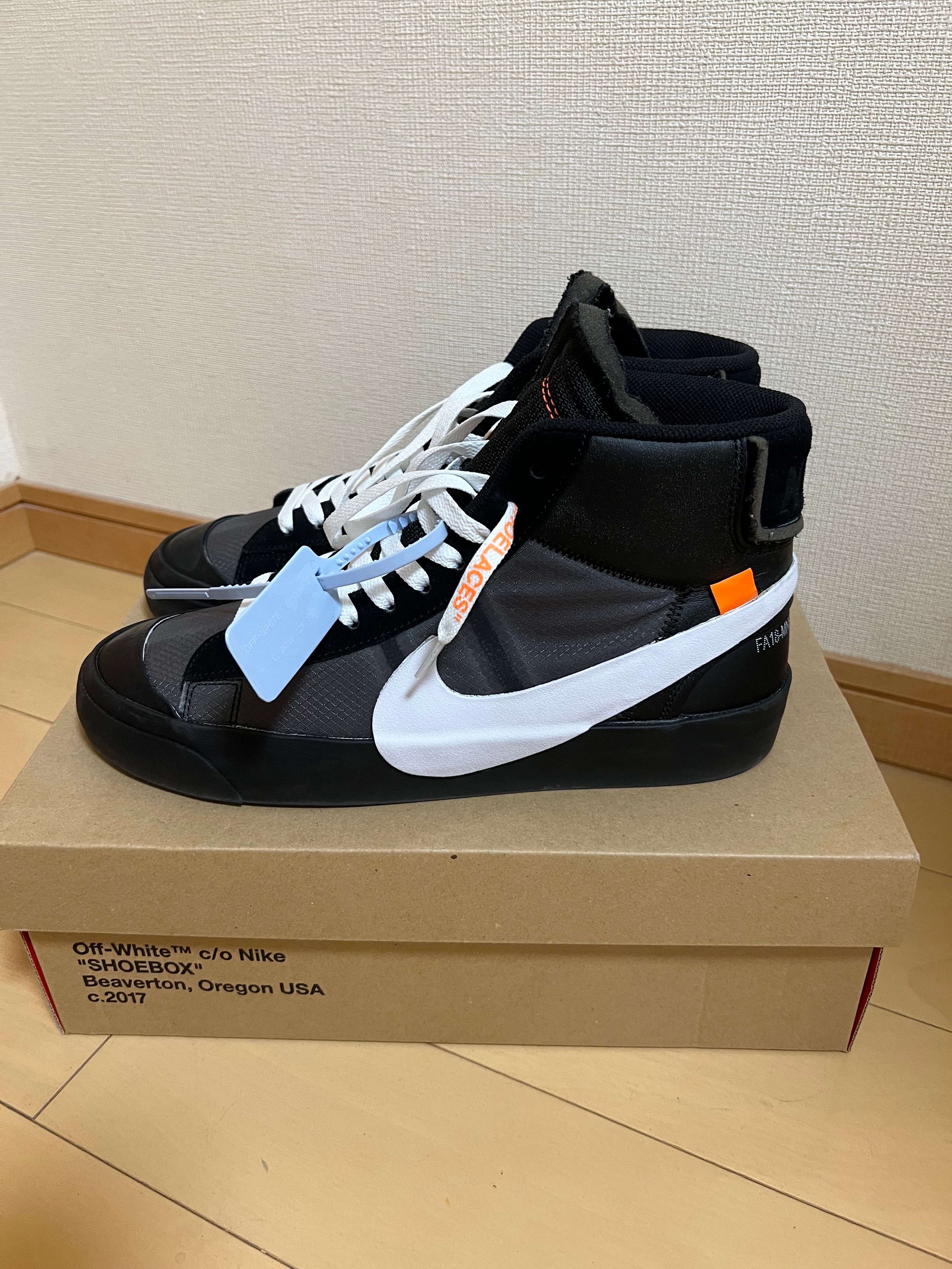 Off-White × Nike Blazer Studio Mid "Grim Reaper"