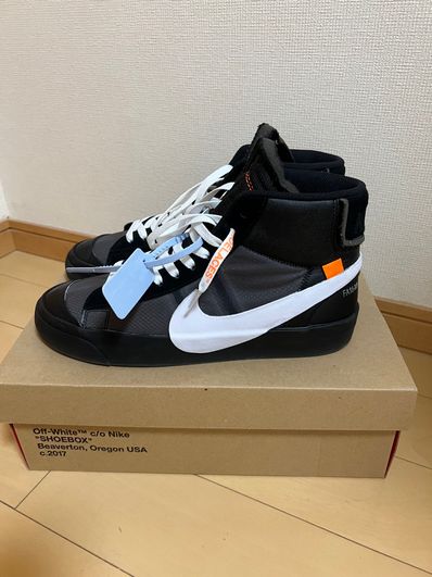 Off-White × Nike Blazer Studio Mid "Grim Reaper"