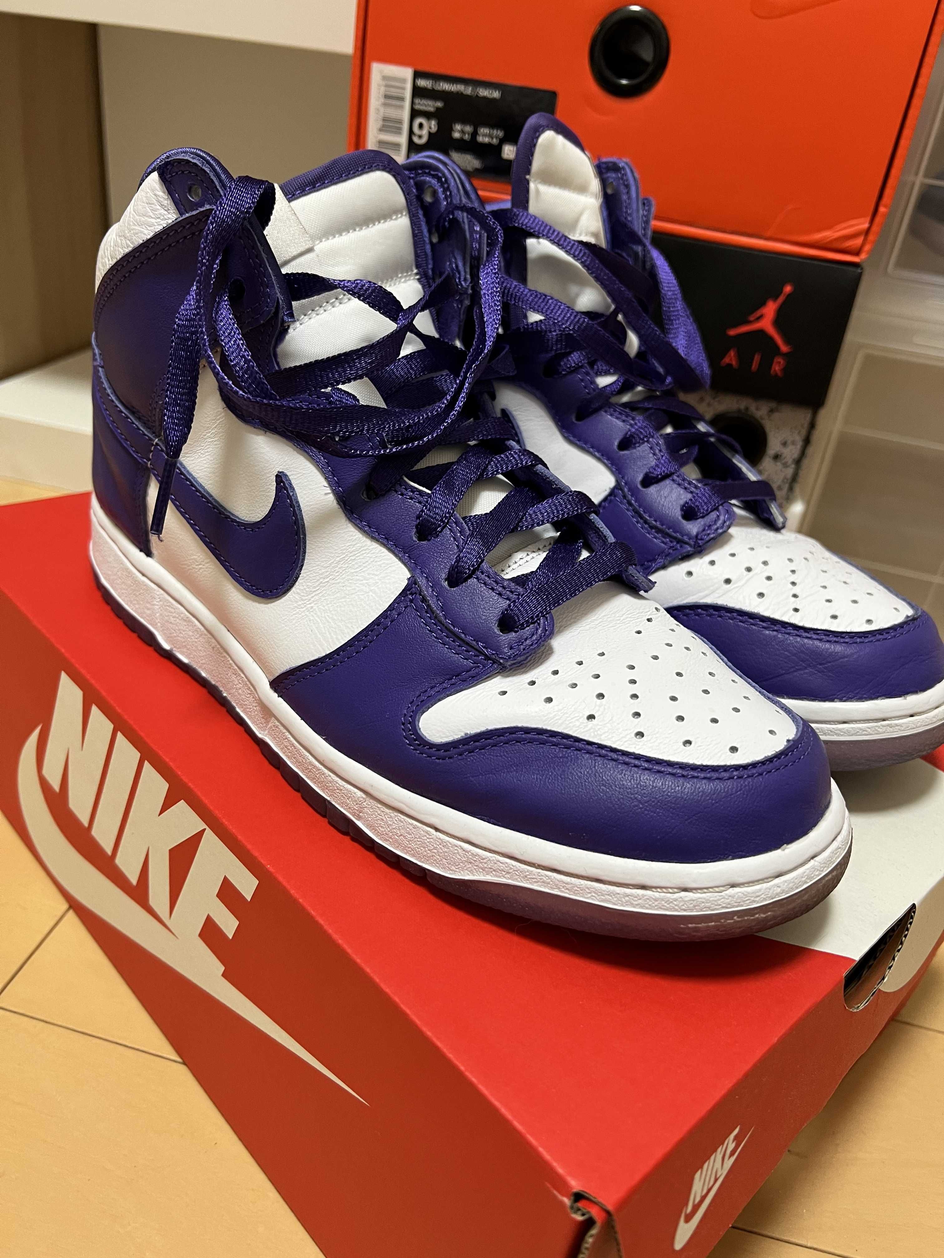 NIKE DUNK HIGH Women's "VARSITY PURPLE"