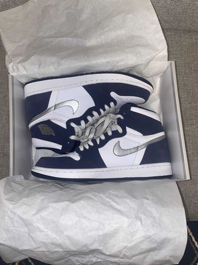 Nike Air Jordan 1 High OG CO.JP "White/Midnight Navy" (2020)(ブリーフケースなし)