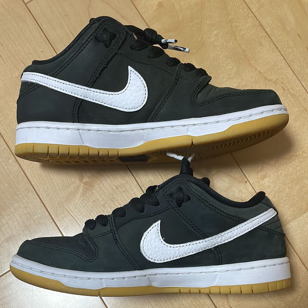 Nike SB Dunk Low Pro "Black/WhiteBlack-Gum Light Brown"