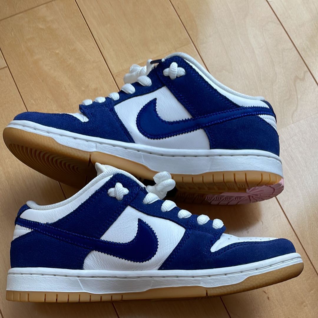 Nike SB Dunk Low "Los Angeles Dodgers/Deep Royal Blue"