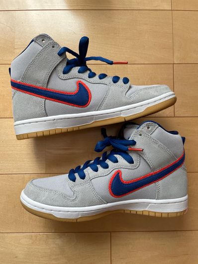 Nike SB Dunk High "Rush Blue and Team Orange/New York Mets"