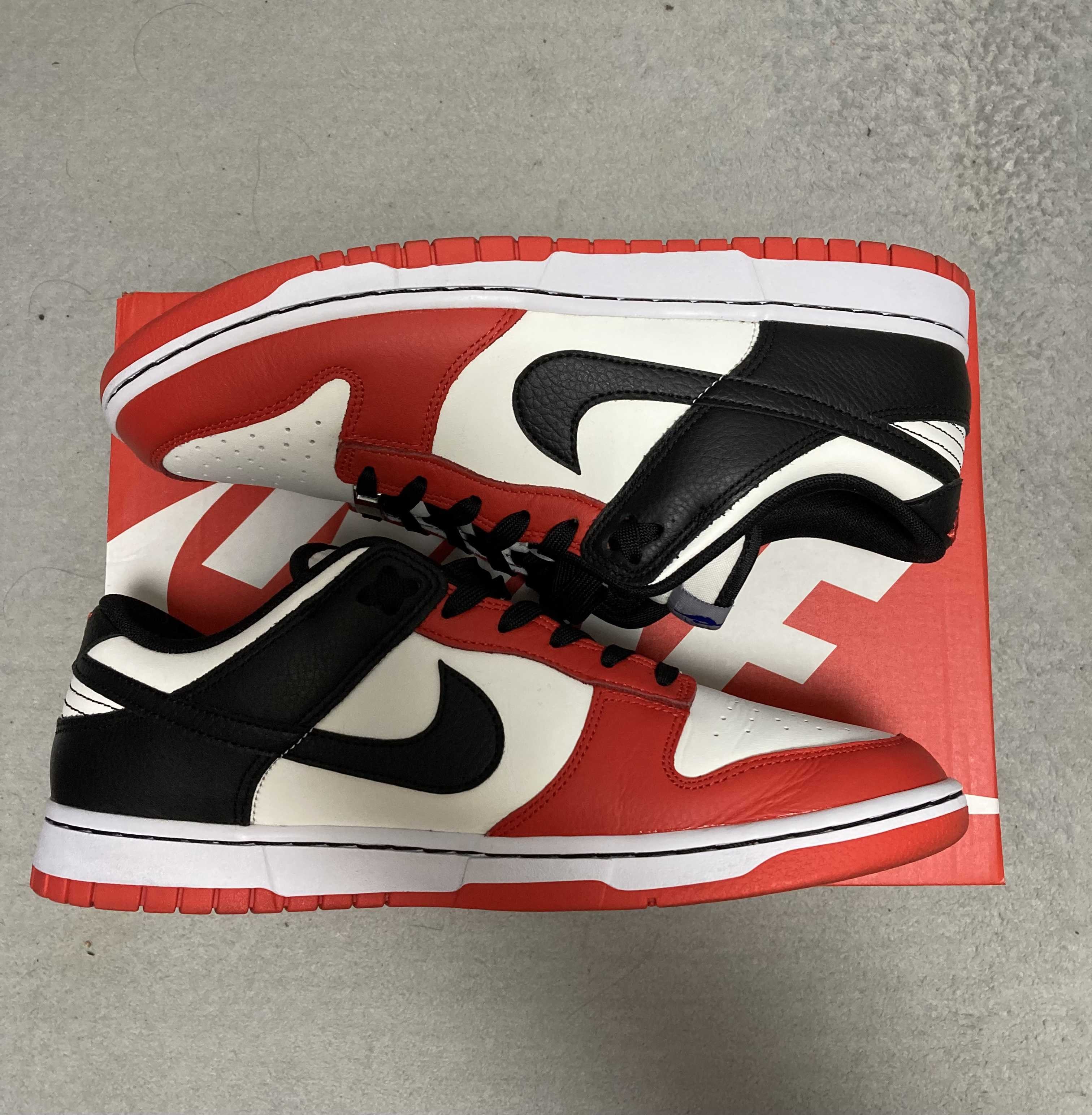 NBA × Nike Dunk Low EMB 75th Anniversary "Chicago Bulls"