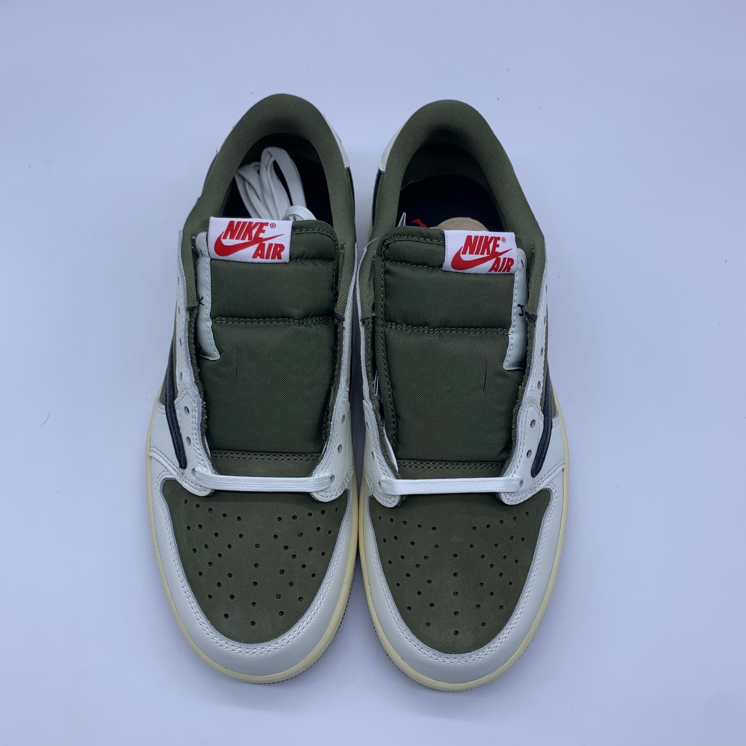 Travis Scott × Nike Air Jordan 1 Low OG SP "Reverse Olive"