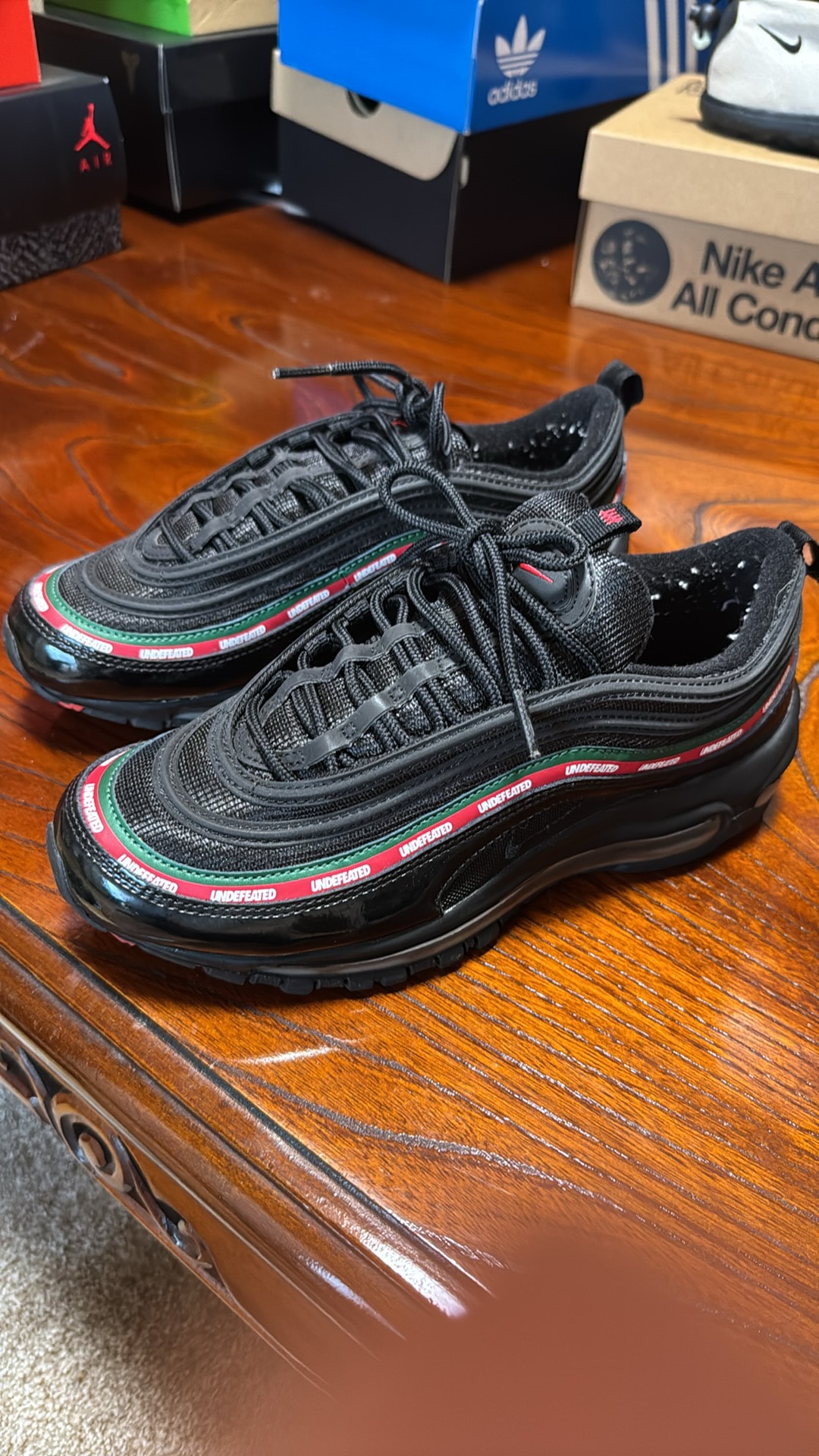 UNDEFEATED × Nike Air Max 97 OG "black"