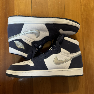 Nike Air Jordan 1 High OG CO.JP "White/Midnight Navy" (2020)(ブリーフケースなし)