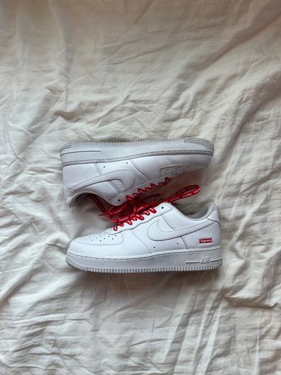 Supreme × Nike Air Force 1 Low "White"