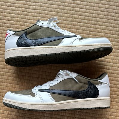 Travis Scott × Nike Air Jordan 1 Low OG SP "Reverse Olive"