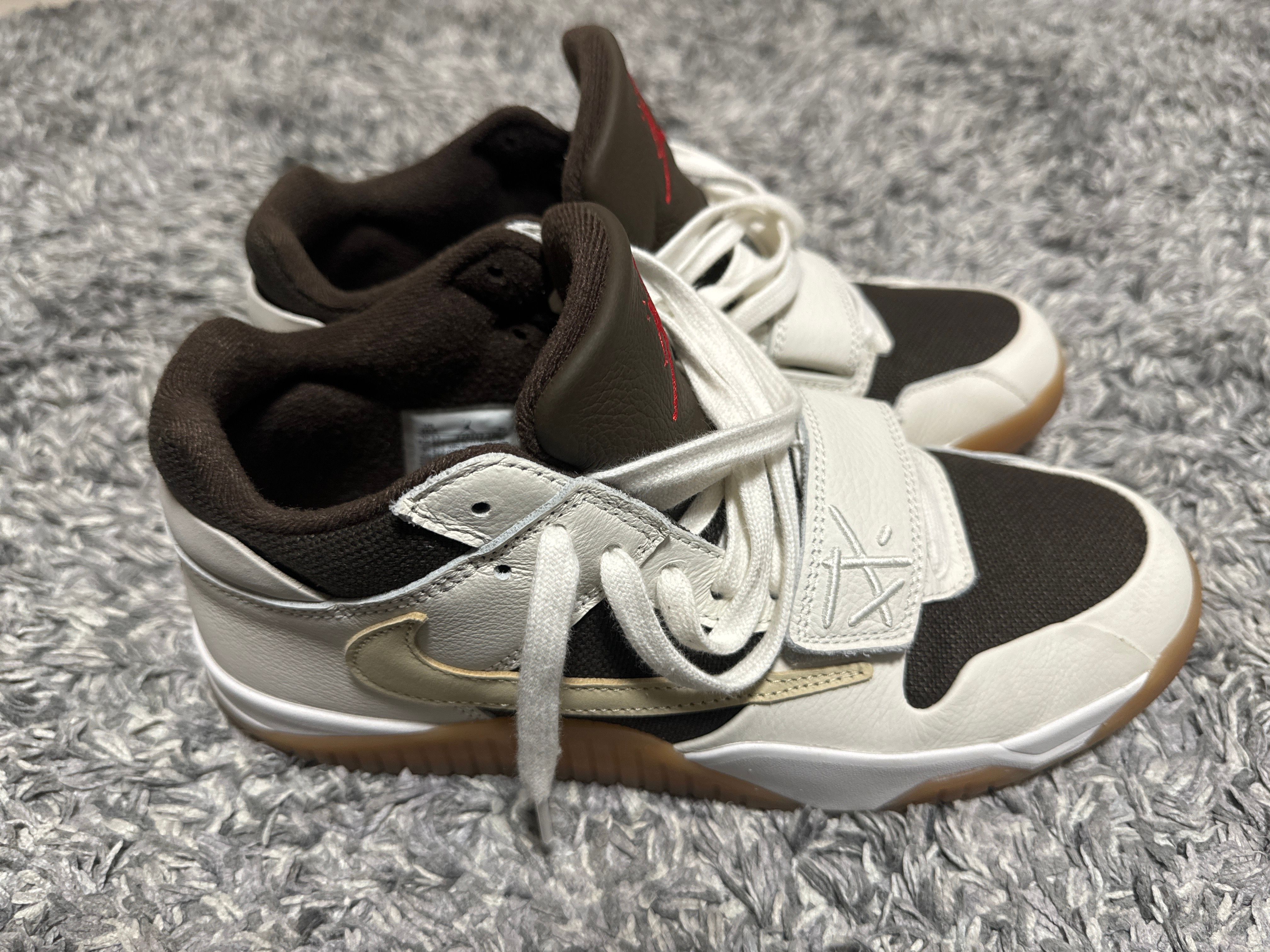 Travis Scott × Nike Jordan Jumpman Jack TR "Sail and Dark Mocha"
