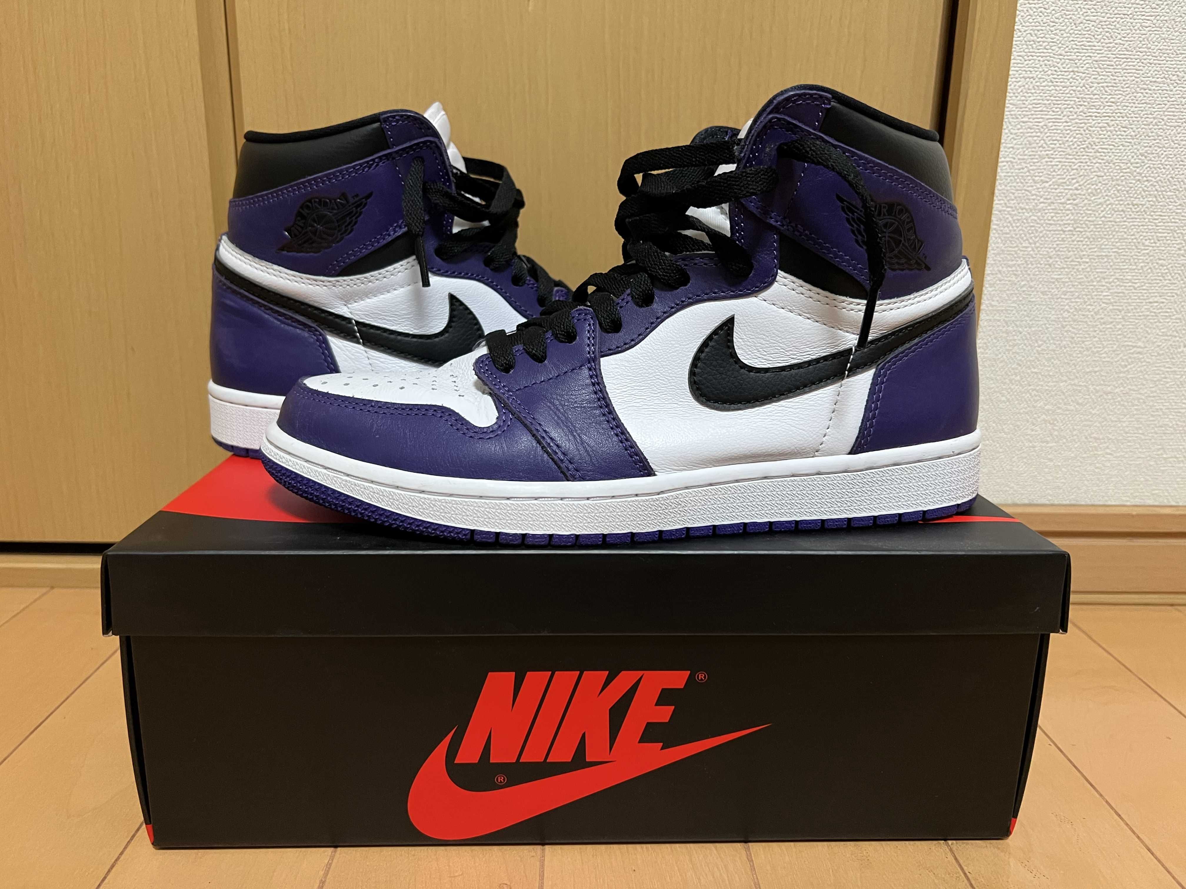Nike Air Jordan 1 Retro High OG "Court Purple White/Black" (2020)   