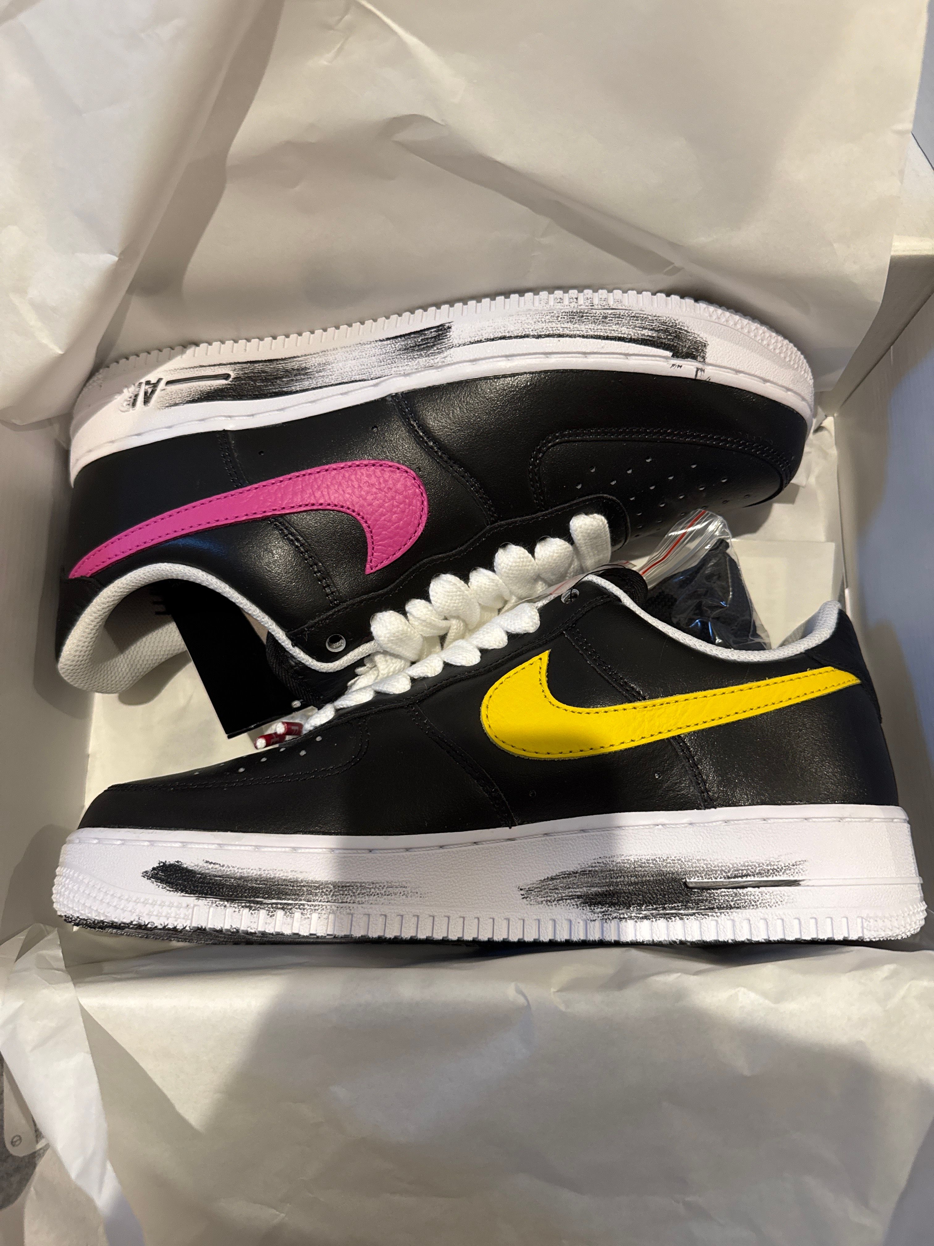 PEACEMINUSONE × Nike Air Force 1 Low '07 Para-Noise 3.0 "Black and Multi-Color" / G-DRAGON