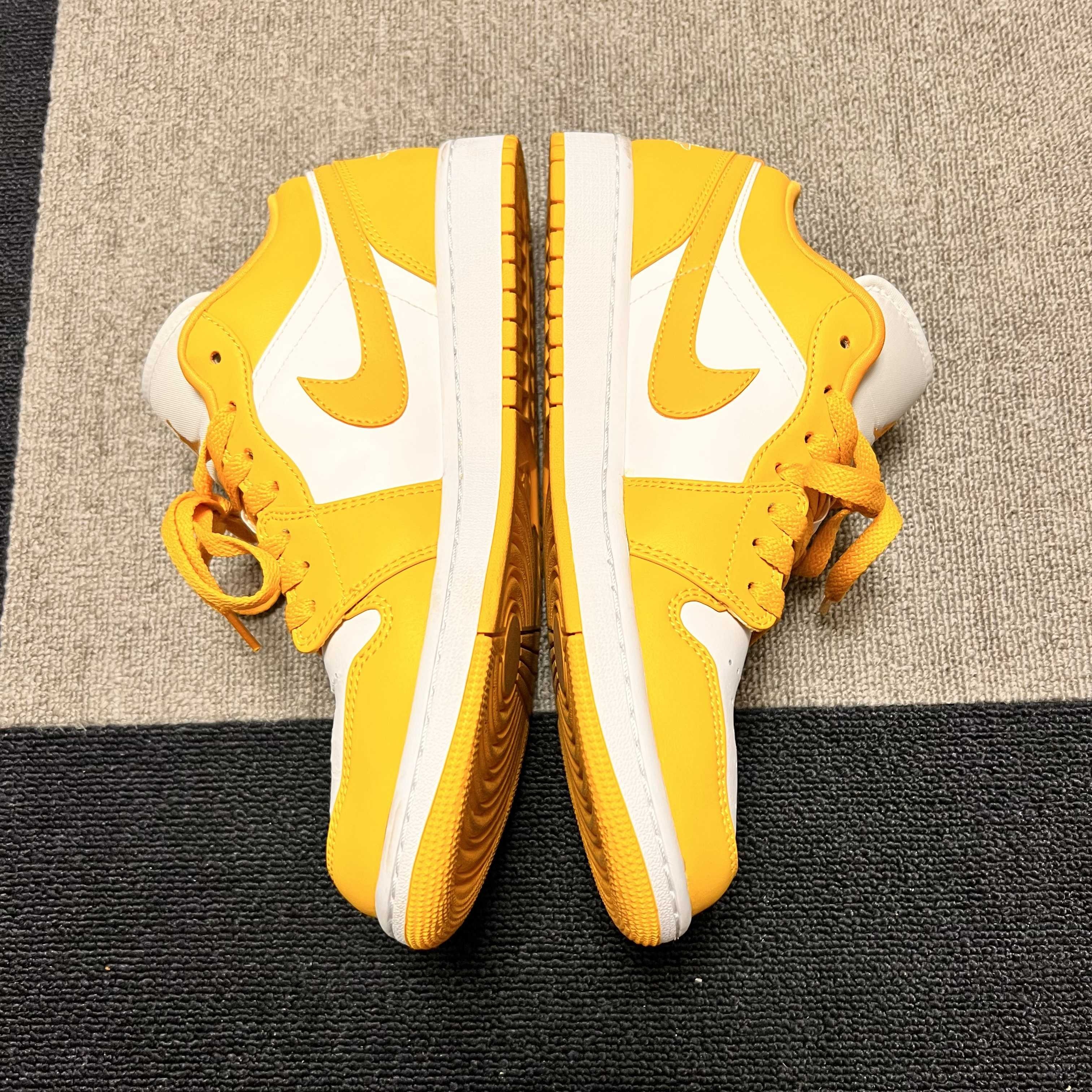Nike Air Jordan 1 Low "White/Pollen"