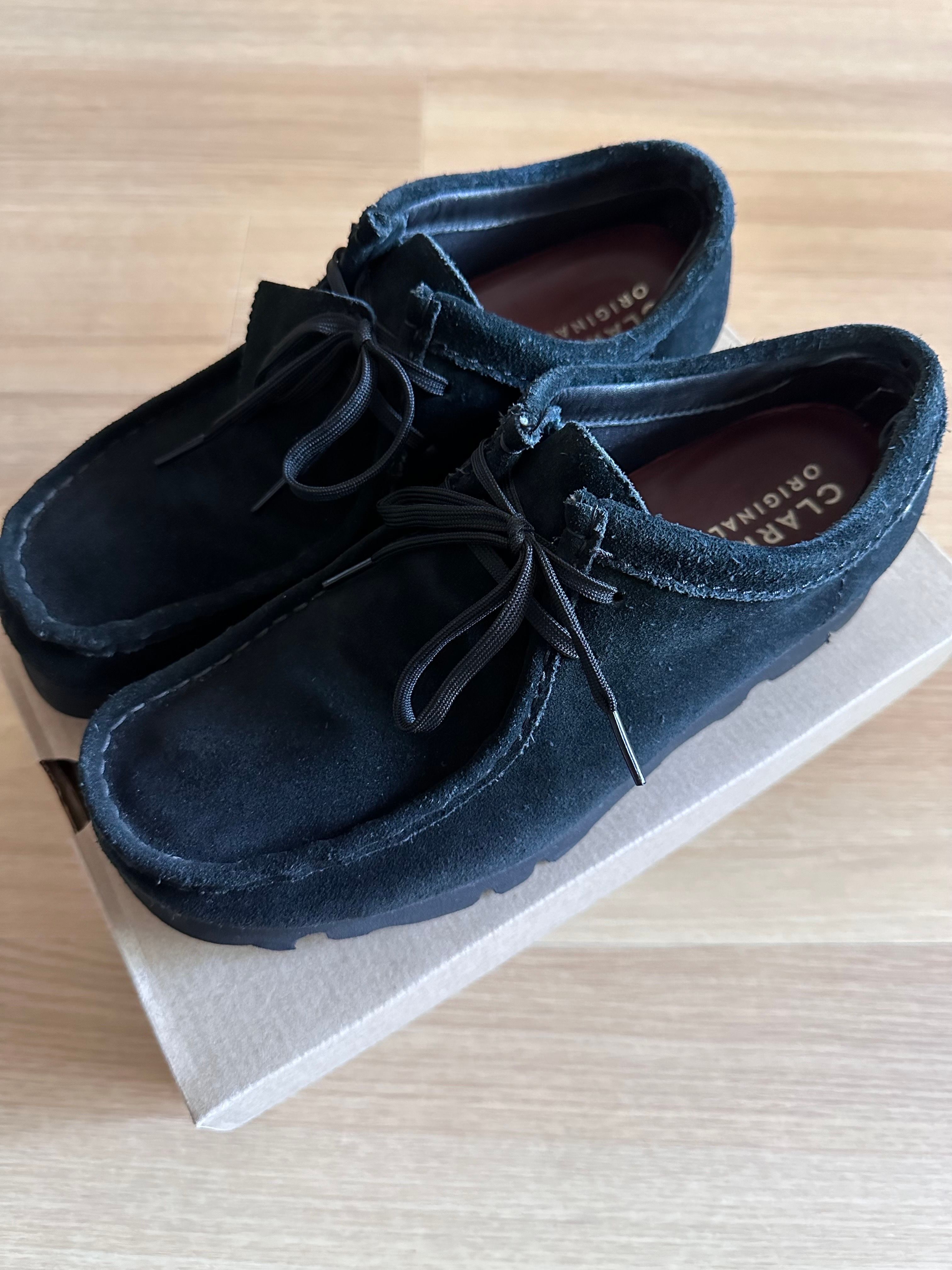 Clarks Wallabee GORE-TEX "Black Suede"