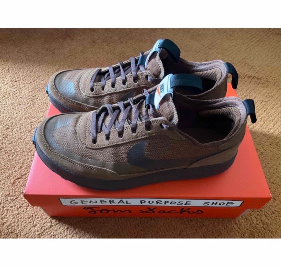 Tom Sachs × NikeCraft Women's General Purpose Shoe "Brown"