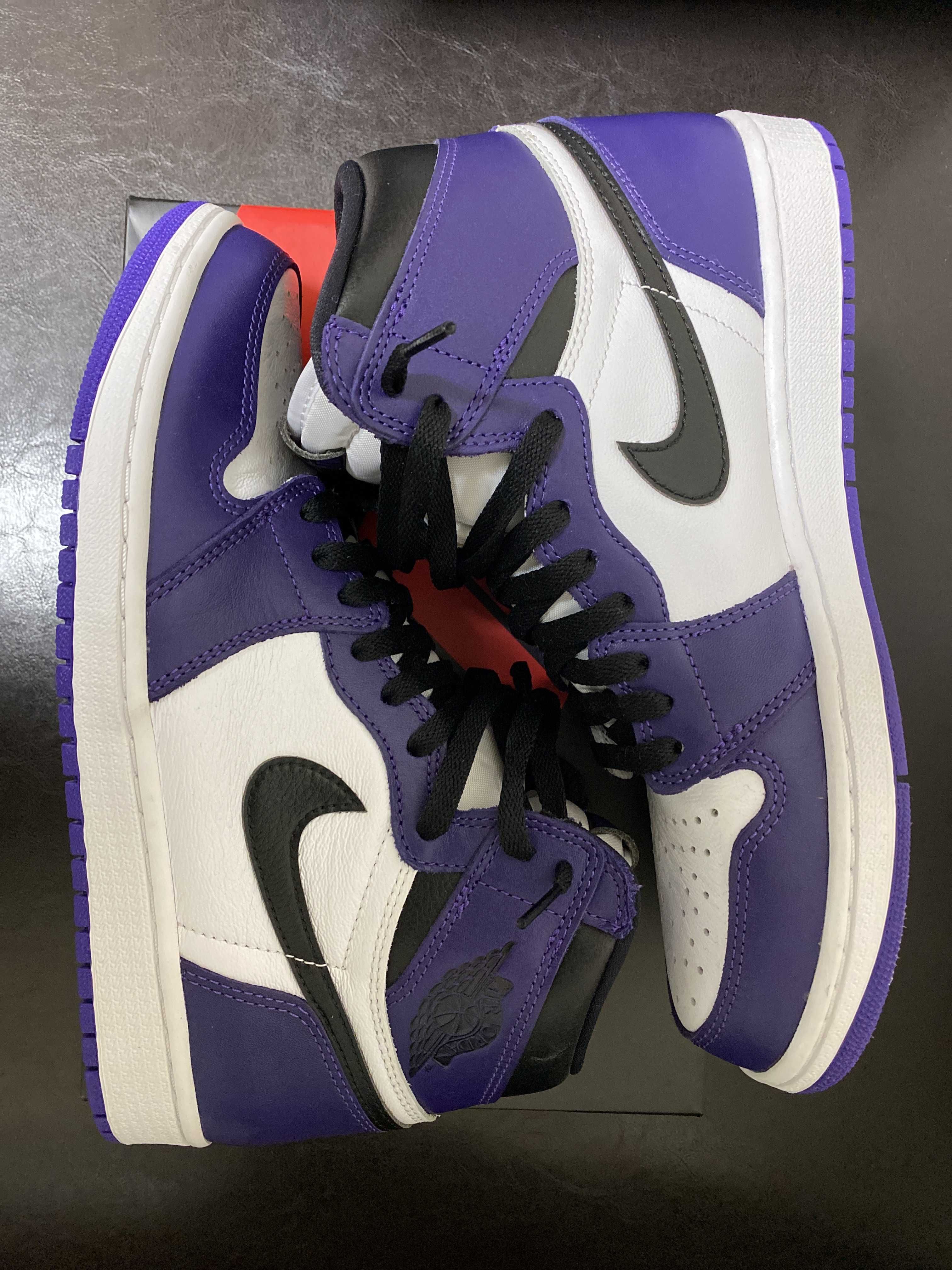 Nike Air Jordan 1 Retro High OG "Court Purple White/Black" (2020)   