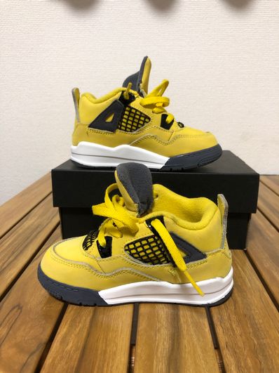 Nike TD Air Jordan 4 "Tour Yellow"