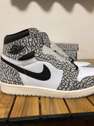 Nike Air Jordan 1 High OG "White Cement/Safari"