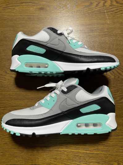 NIKE AIR MAX 90 "HYPER TURQUOISE/PARTICLE GREY"