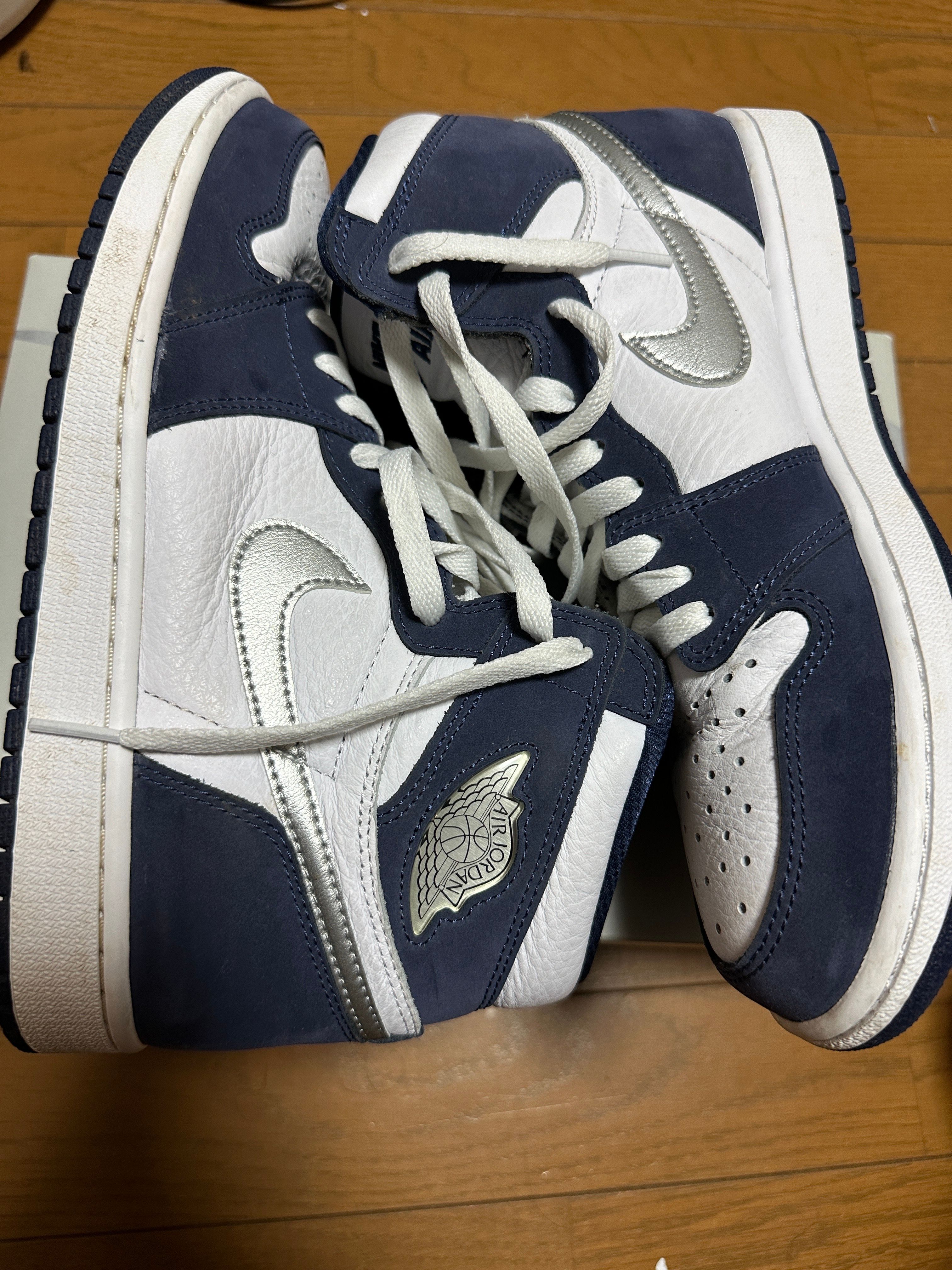 Nike Air Jordan 1 High OG CO.JP "White/Midnight Navy" (2020)(ブリーフケースなし)