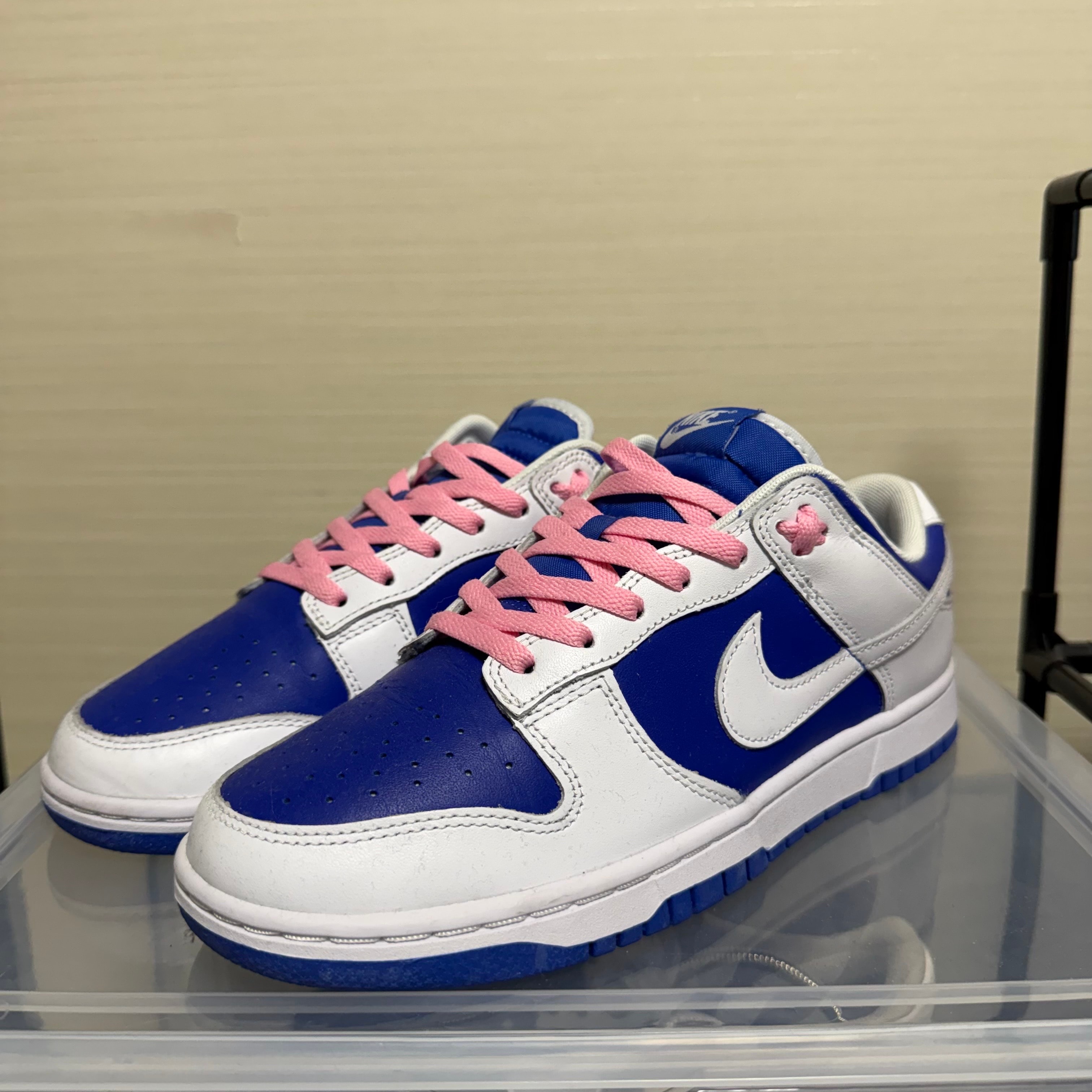Nike Dunk Low Retro "Racer Blue and White"
