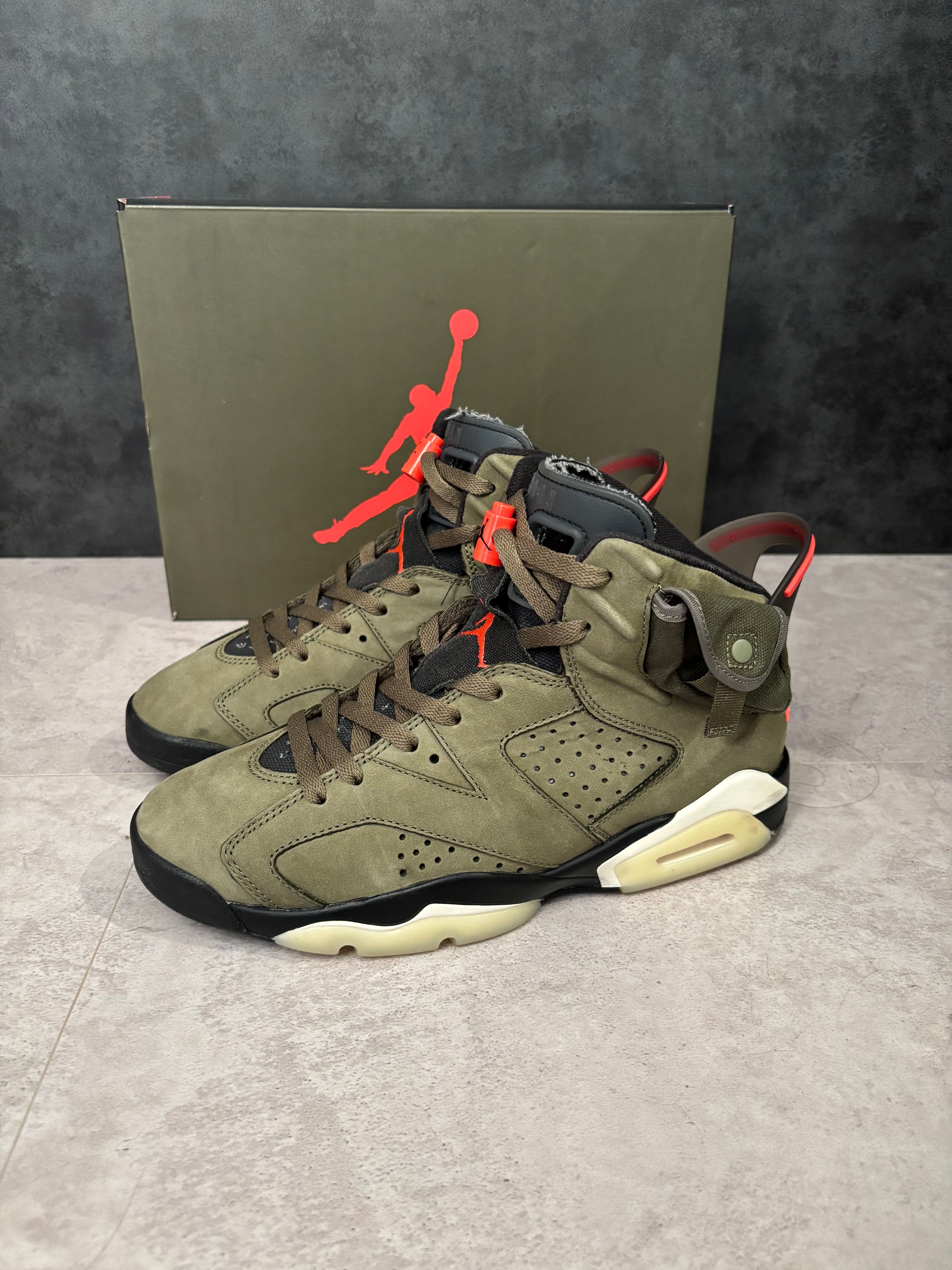 Travis Scott × Nike Air Jordan 6 Retro "Medium Olive"