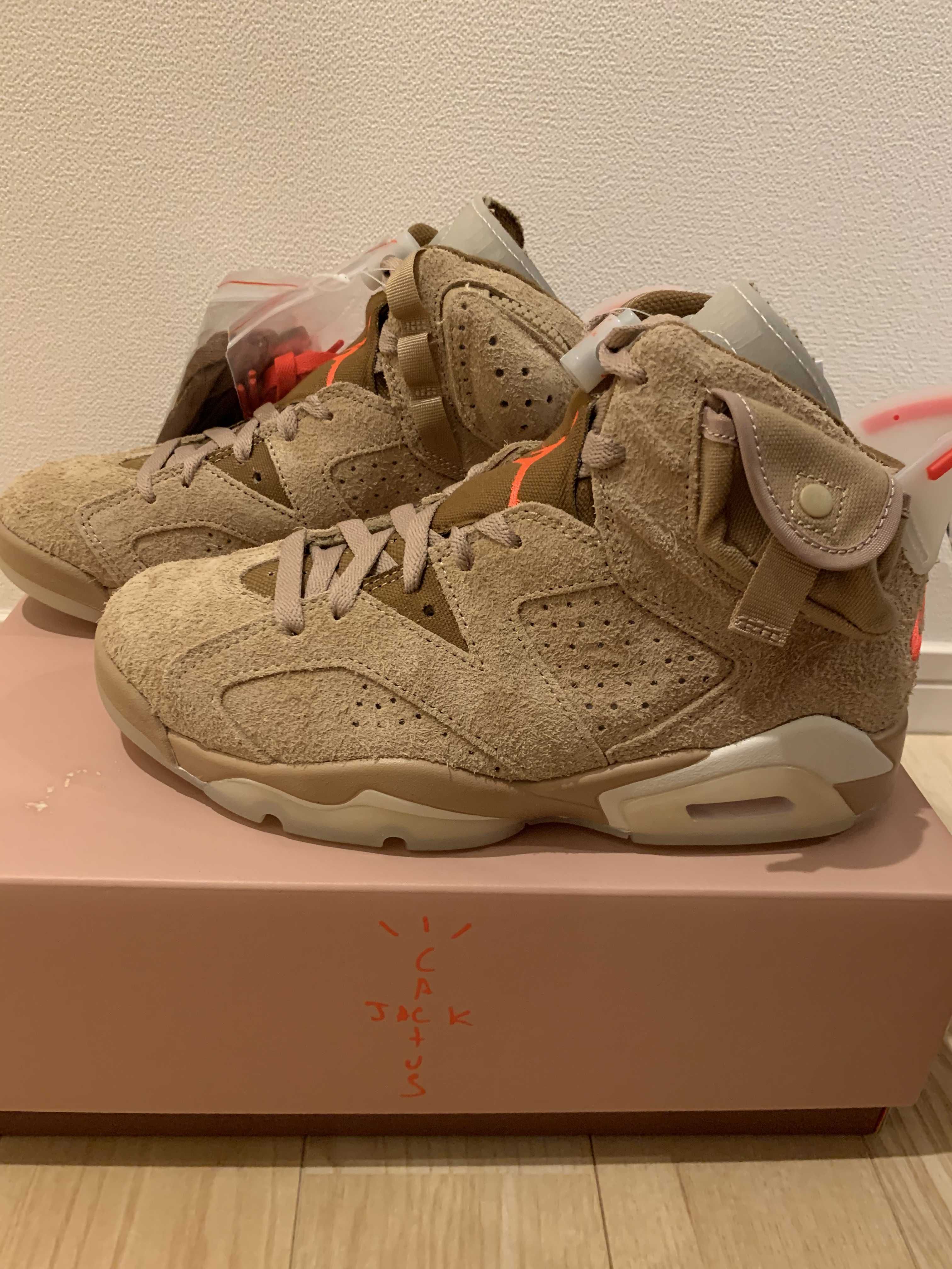 Travis Scott × Nike Air Jordan 6 "British Khaki"
