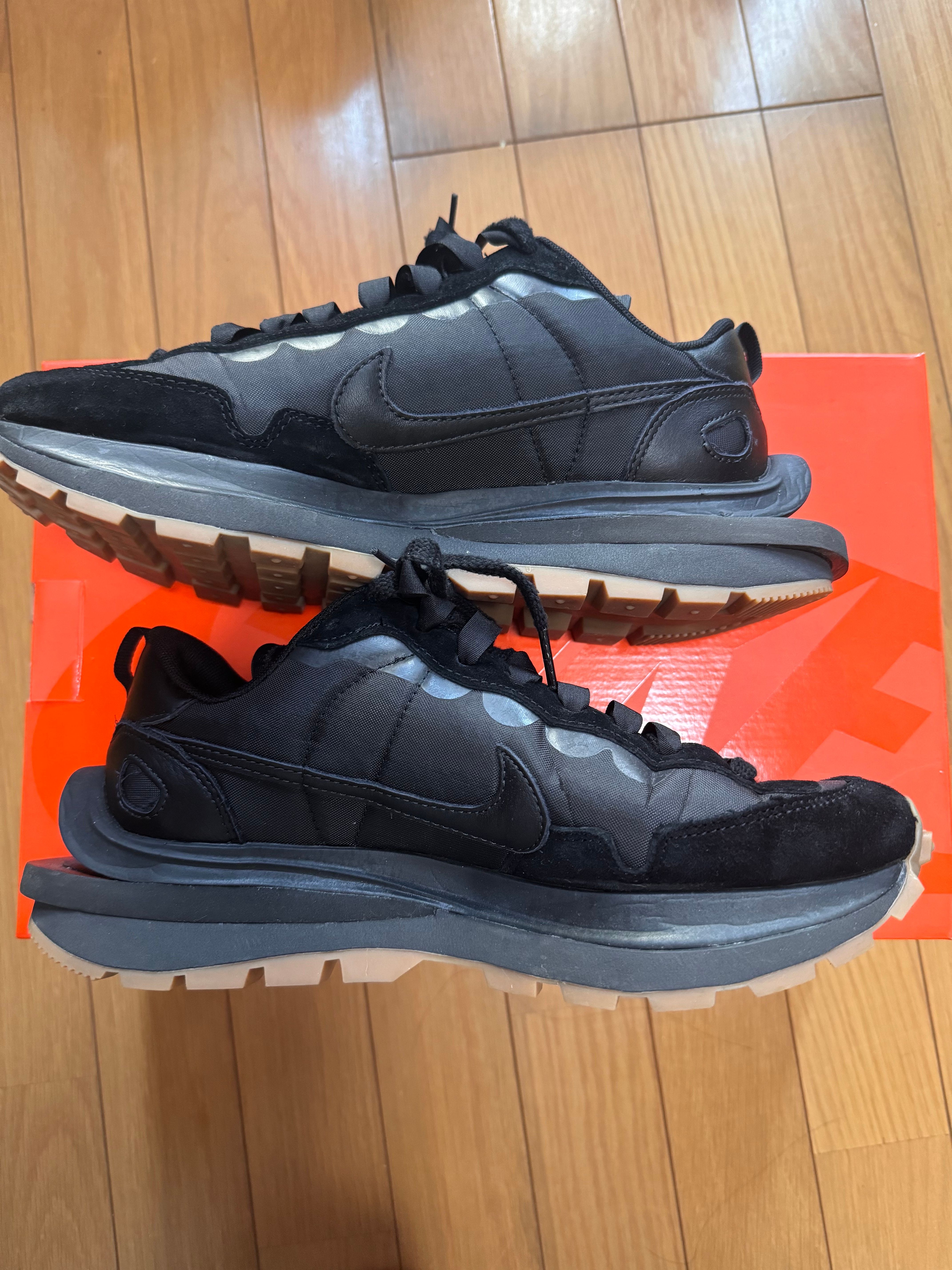 sacai × Nike VaporWaffle "Black Gum"