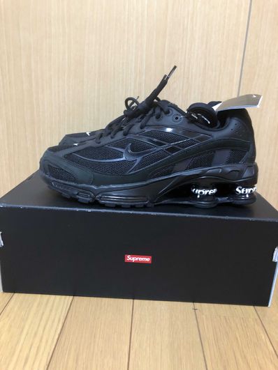 Supreme × Nike Shox Ride 2 "Black/Black-White"