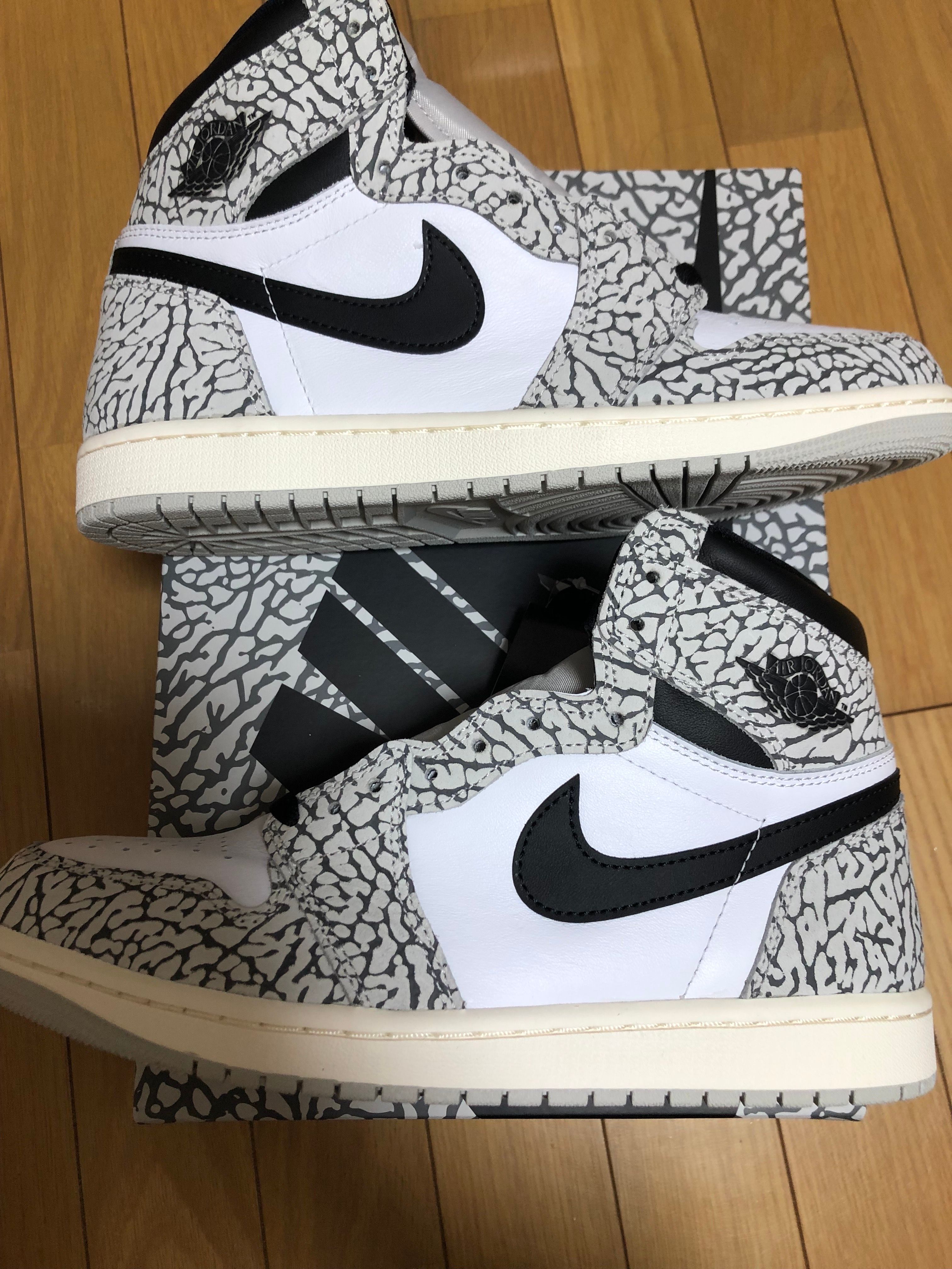 Nike Air Jordan 1 High OG "White Cement/Safari"