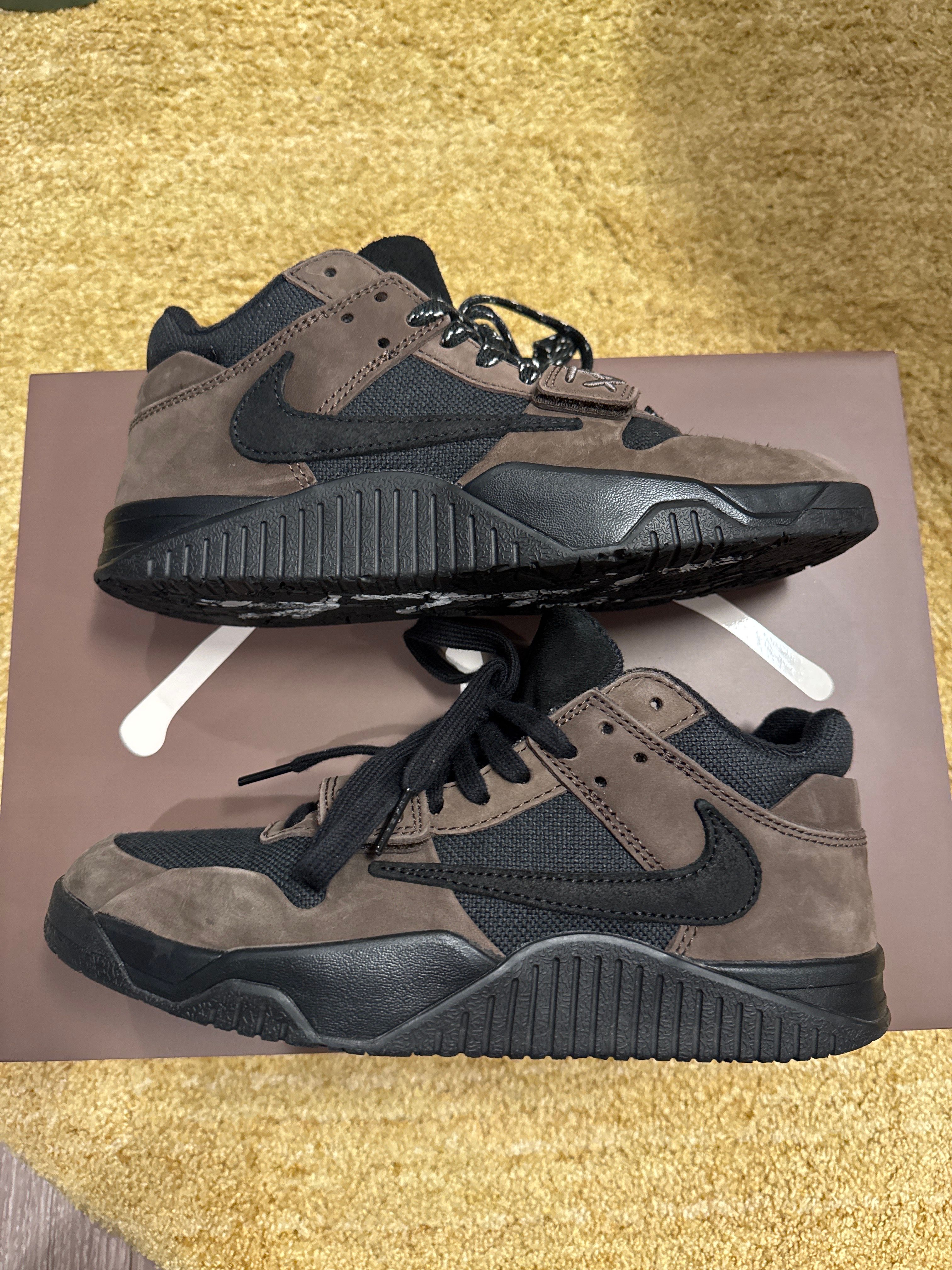 Travis Scott × Nike Jordan Jumpman Jack TR CJ1 T-Rexx "Black and Dark Mocha"