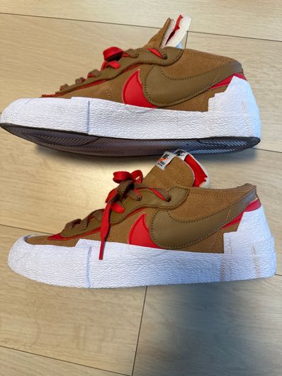 SACAI × NIKE BLAZER LOW "BRITISH TAN"